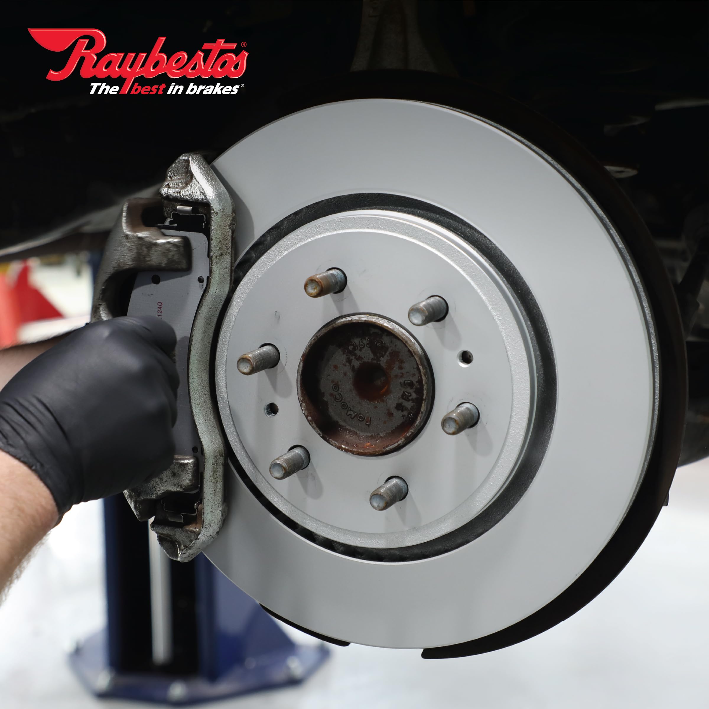 Raybestos Element3 Automotive Replacement Front Coated Brake Rotor For Select Chevrolet Silverado/Express, Gmc Sierra/Savana (56