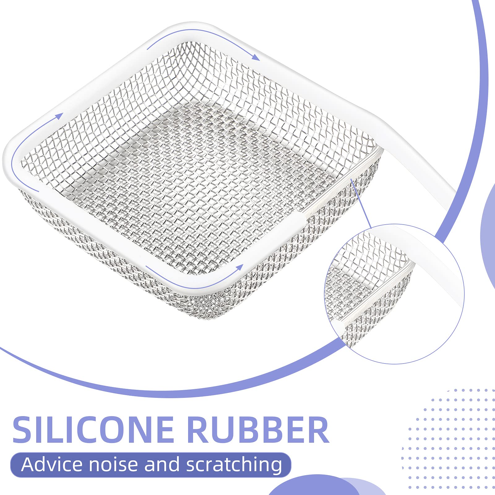 Flying Animal Screen Rv Furnace Vent Cover 4.5 X 4.5 X 1.3 Inches Stainless Steel Mesh With Installation Tool And 16.9 Inches Si