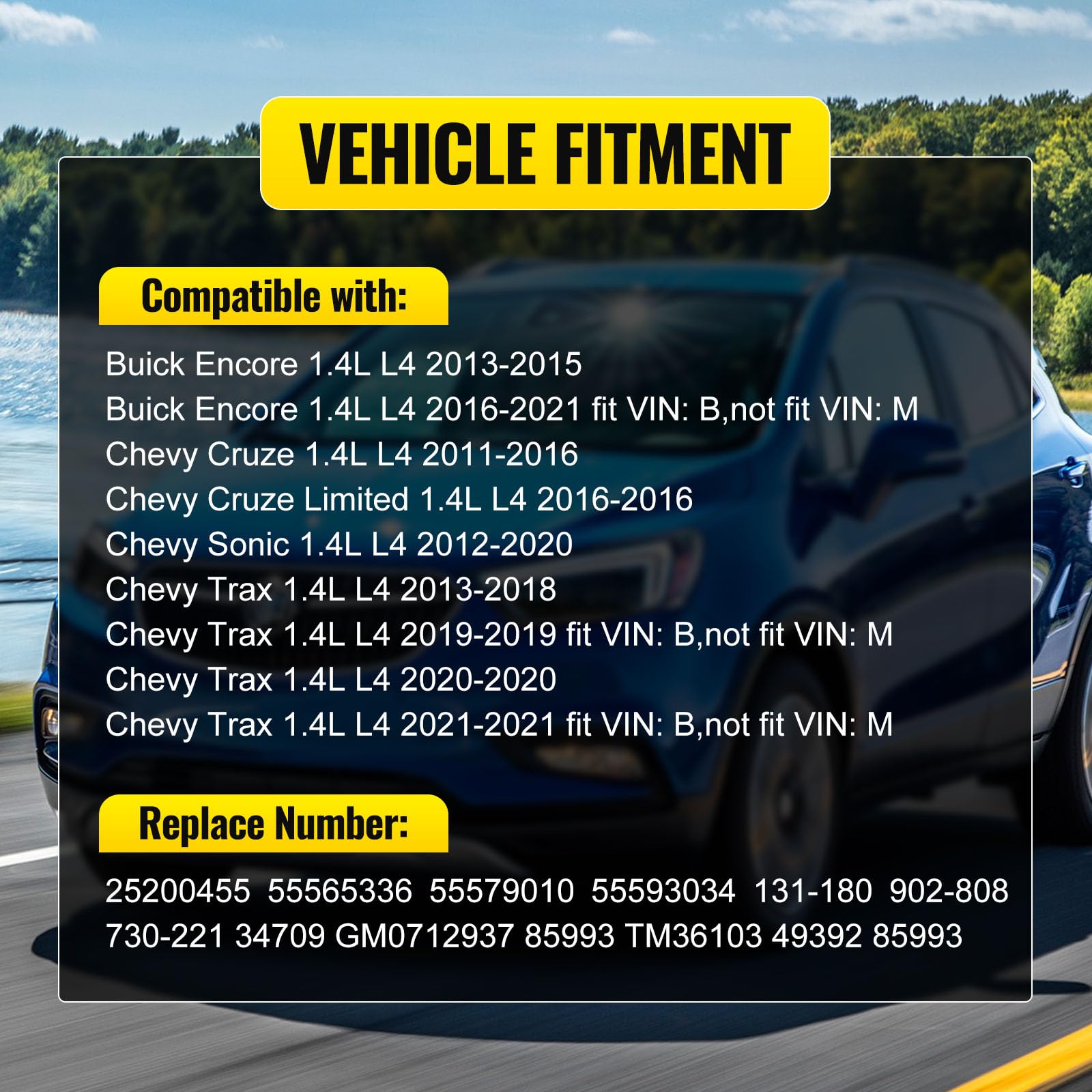 Upgrade Aluminium Thermostat Housing Assembly W/Sensors for Buick Encore 2013-2021,Chevy Cruze 2011-2016 Sonic 2012-2020 Chevy T