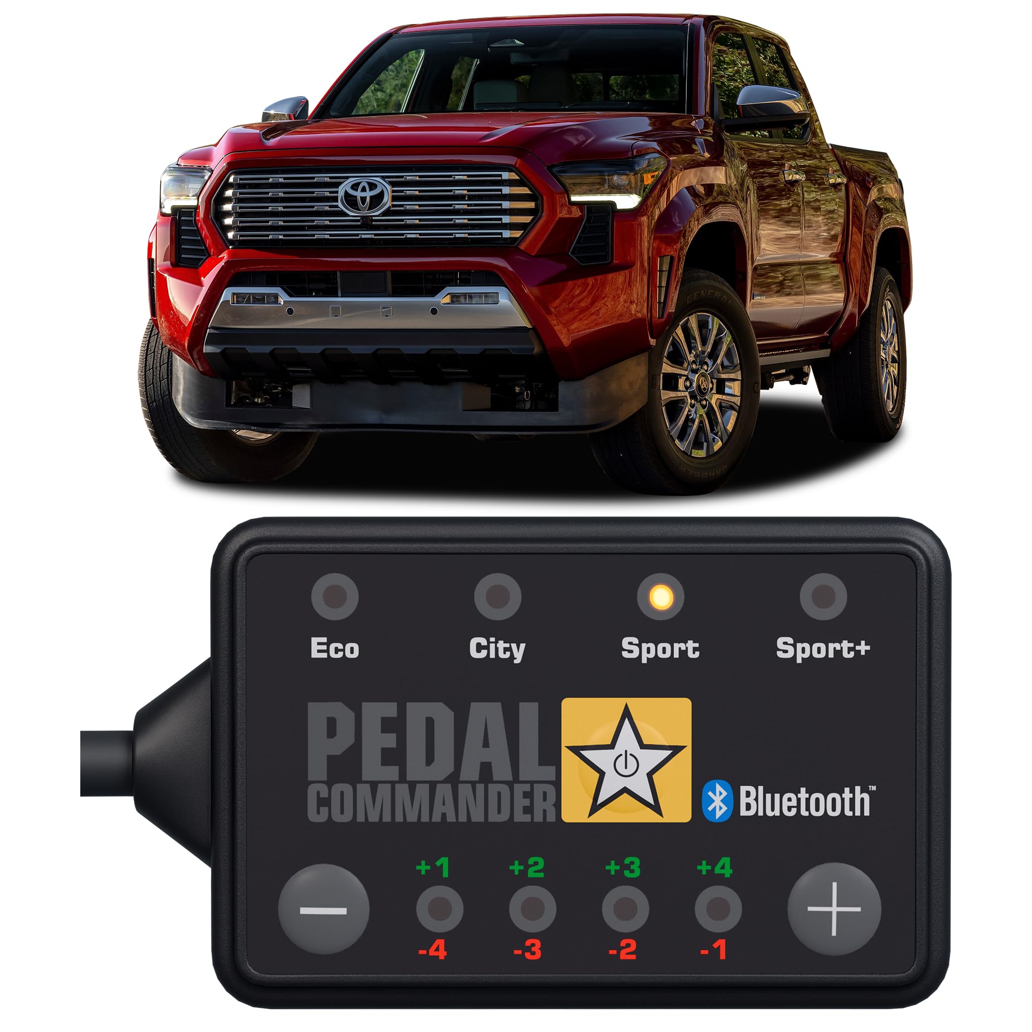 Pedal Commander For Toyota Tacoma 2024+ Throttle Response Controller Fits: 4Th Gen 2.4L, 2.4L Hybrid, Sr, Sr5, Trd Prerunner, Tr