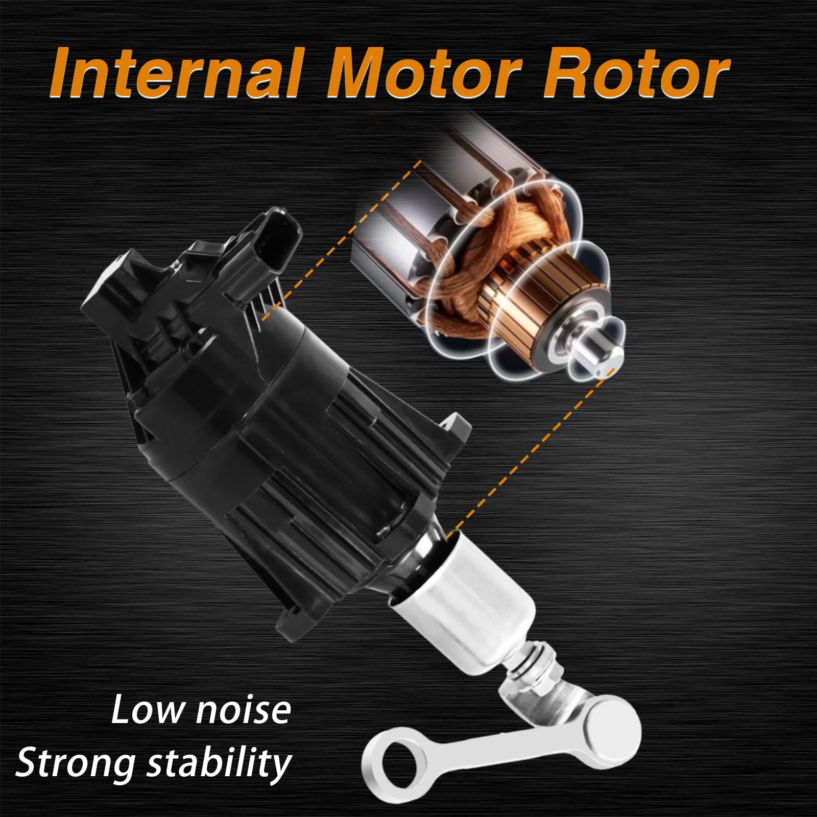 FUSCH Electronic Turbo Wastegate Actuator Turbocharger Solenoid Valve Compatible with Honda Civic 1.5L Turbo 2016 2017 2018 2019