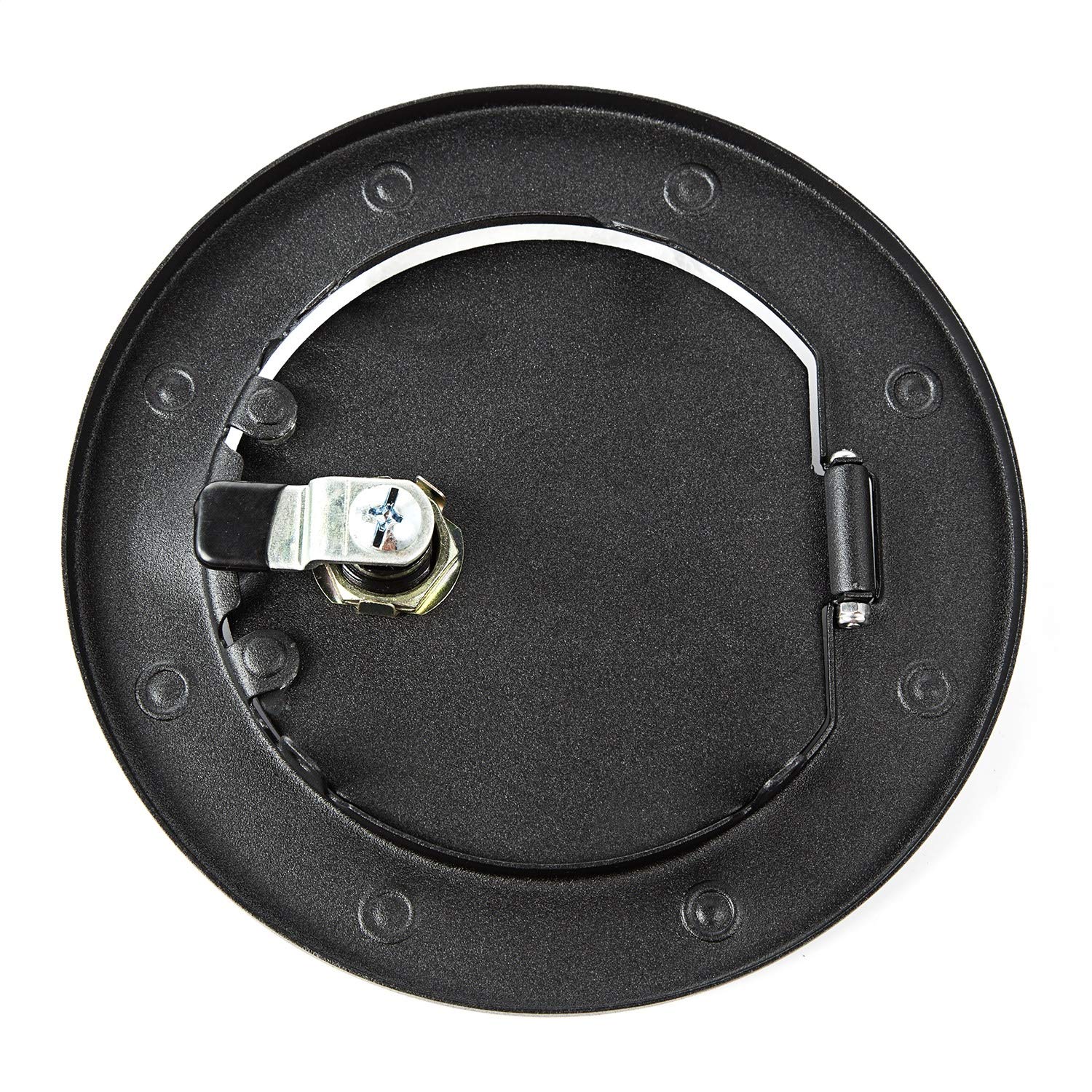 Rugged Ridge | Gas Cap Door, Locking, Textured Black | 11229.06 | Fits 2007-2018 Jeep Wrangler Jk/Jku