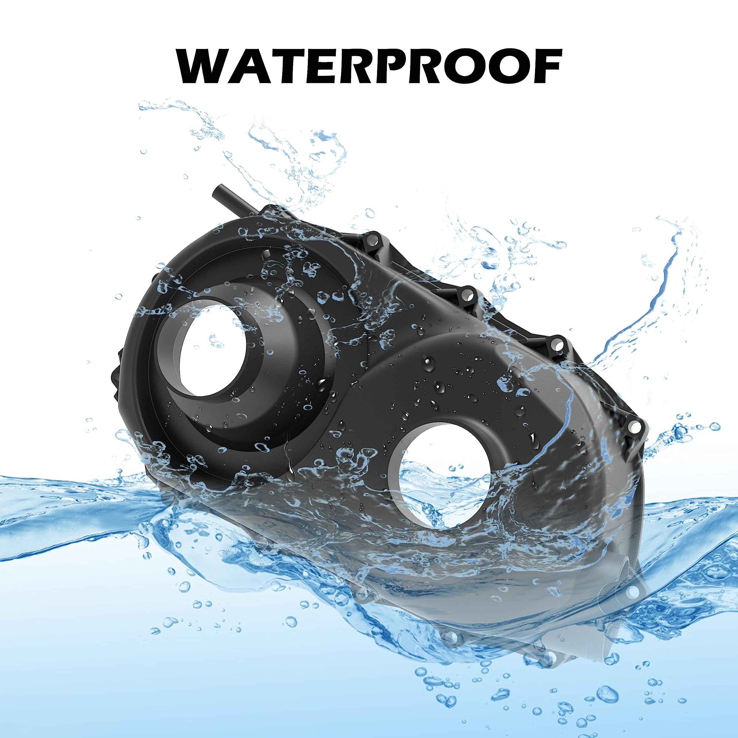 Sautvs Outer Clutch Cover For Can Am Maverick 15-17 & Commander 19-20, Cvt Air Guide Variator Clutch Housing Outer For Can-Am Maverick 2015-2017 & Commander 2019 2020 Accessories (Replace #420212285)