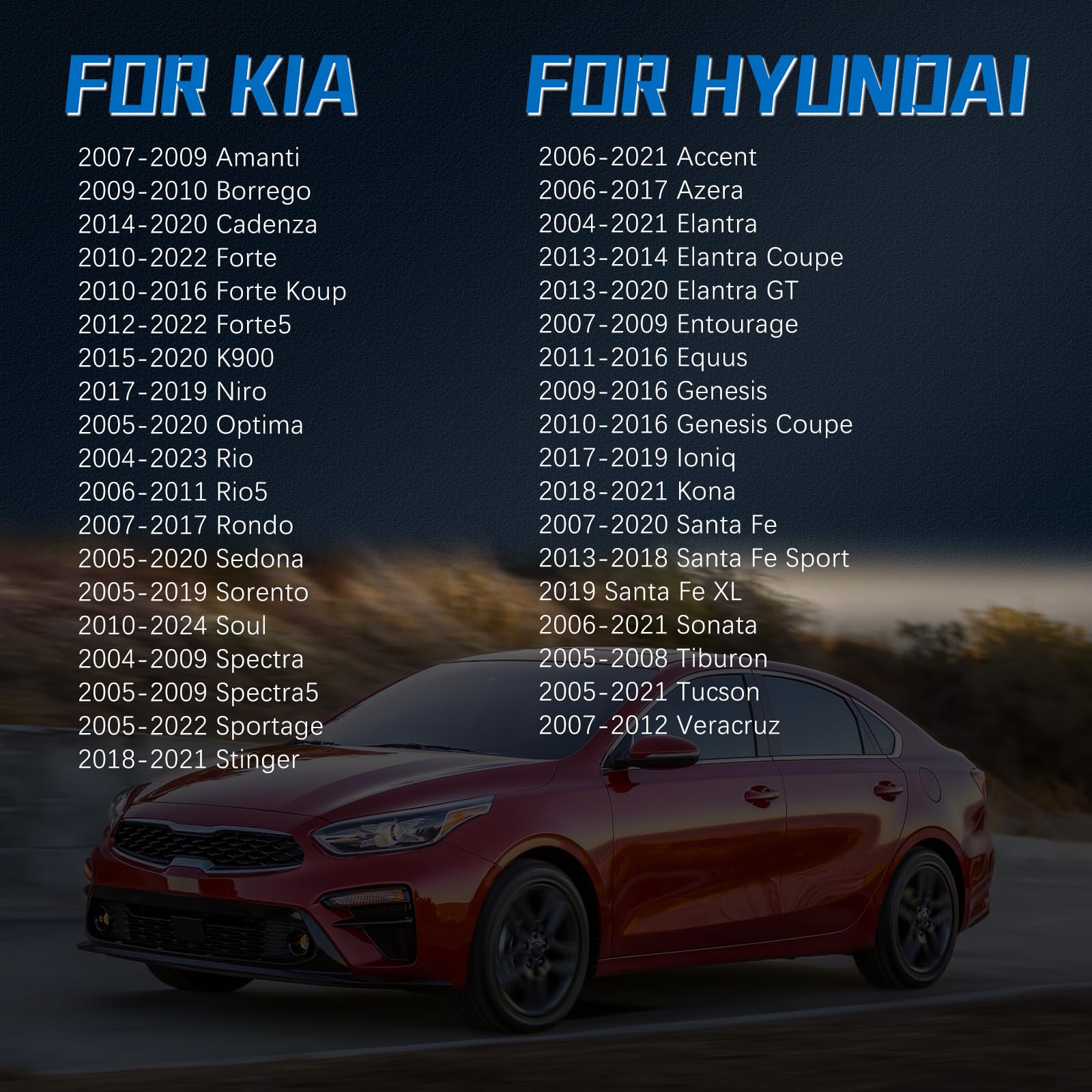 31010-3L600 Gas Cap,Fuel Cap For 2004-2023 Kia&Hyundai.Elantra,Santa,Sonata,Genesis,Coupe,Soul,Sedona,Forte,Sportage,Sorento Opt