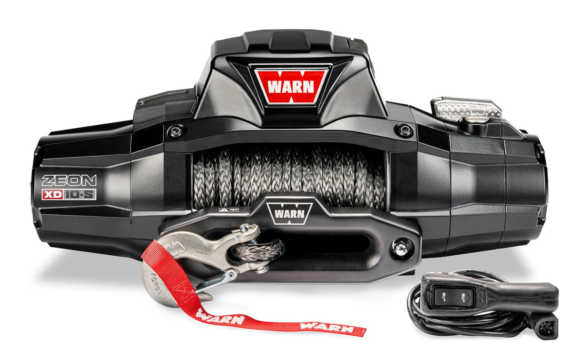 Warn 110010 Zeon Xd 10-S Convertible Winch Kit With Hub Wireless & Wired Remote - 10,000 Lb Capacity