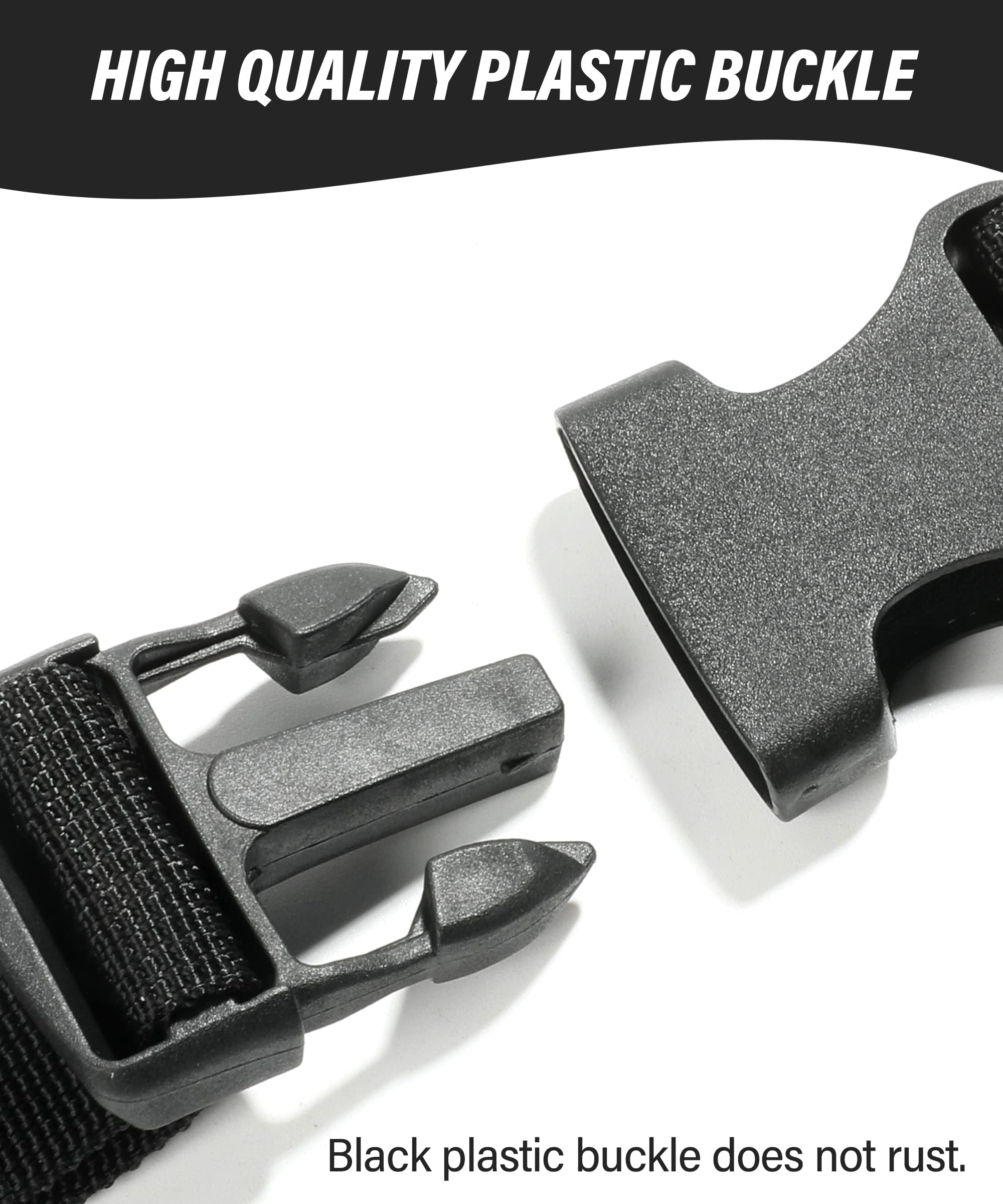 Aociska 39 Inch Battery Strap With Buckle,Battery Tie Down Strap,Battery Box Strap,Quick-Release Polypropylene Webbing Strap,Safely Secures Your Battery Box,Battery Straps For Cars Trucks Boats