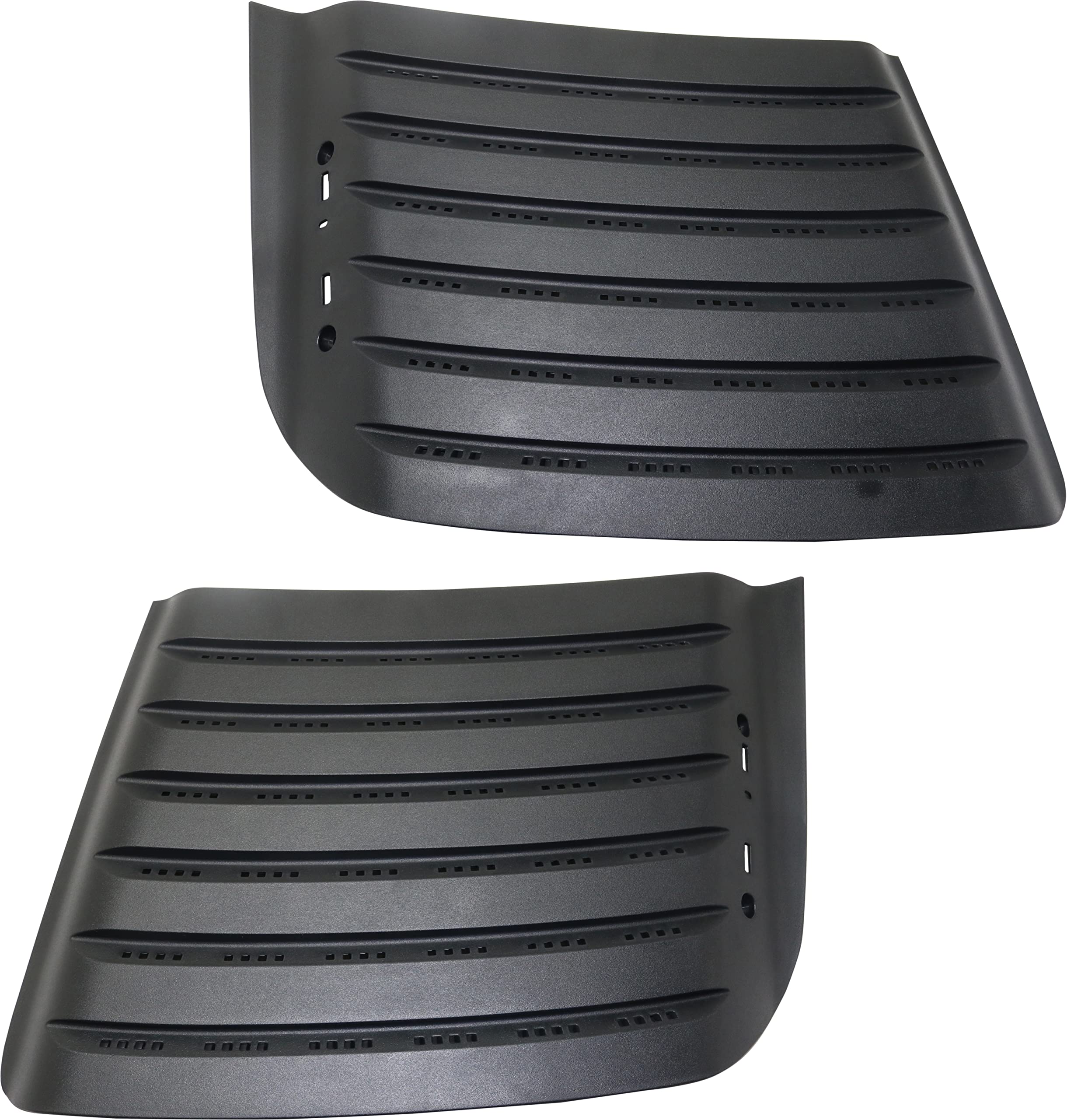 Garage-Pro Grille Assembly Set of 2 Compatible with 2011-2014 Chevrolet Silverado 2500 HD & 2011-2014 Silverado 3500 HD Textured