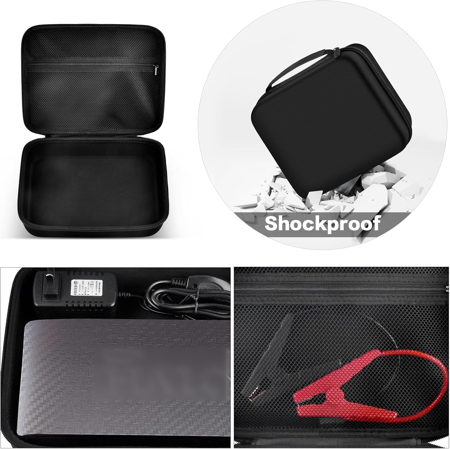 Gwcase Case Compatible With Halo Bolt Air 58830/57720/ Air+ 55500/ For Acdc Max Emergency Power Kit Car Jump Starter With Tire P