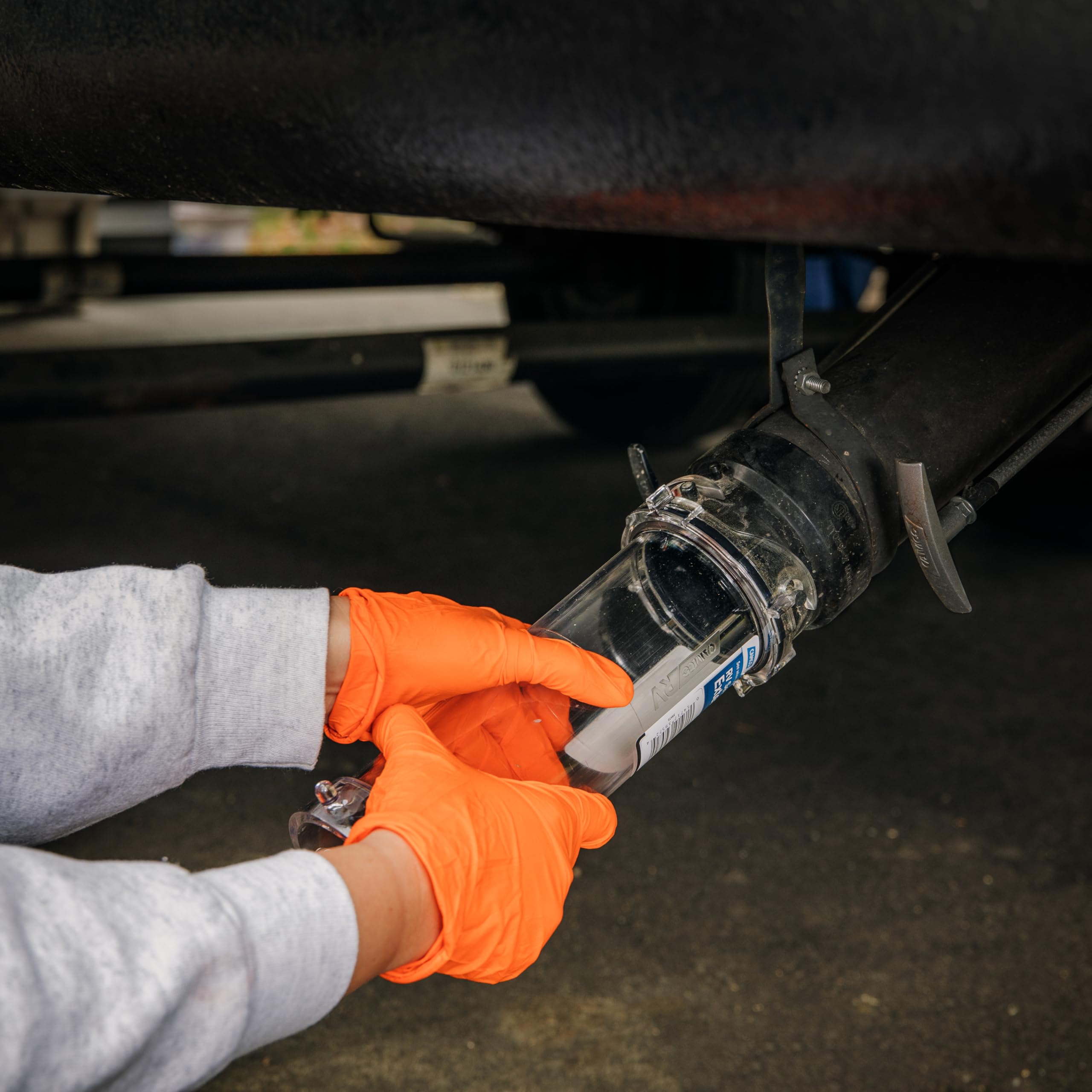 Camco 39592 9 Clear Sewer Hose Adapter