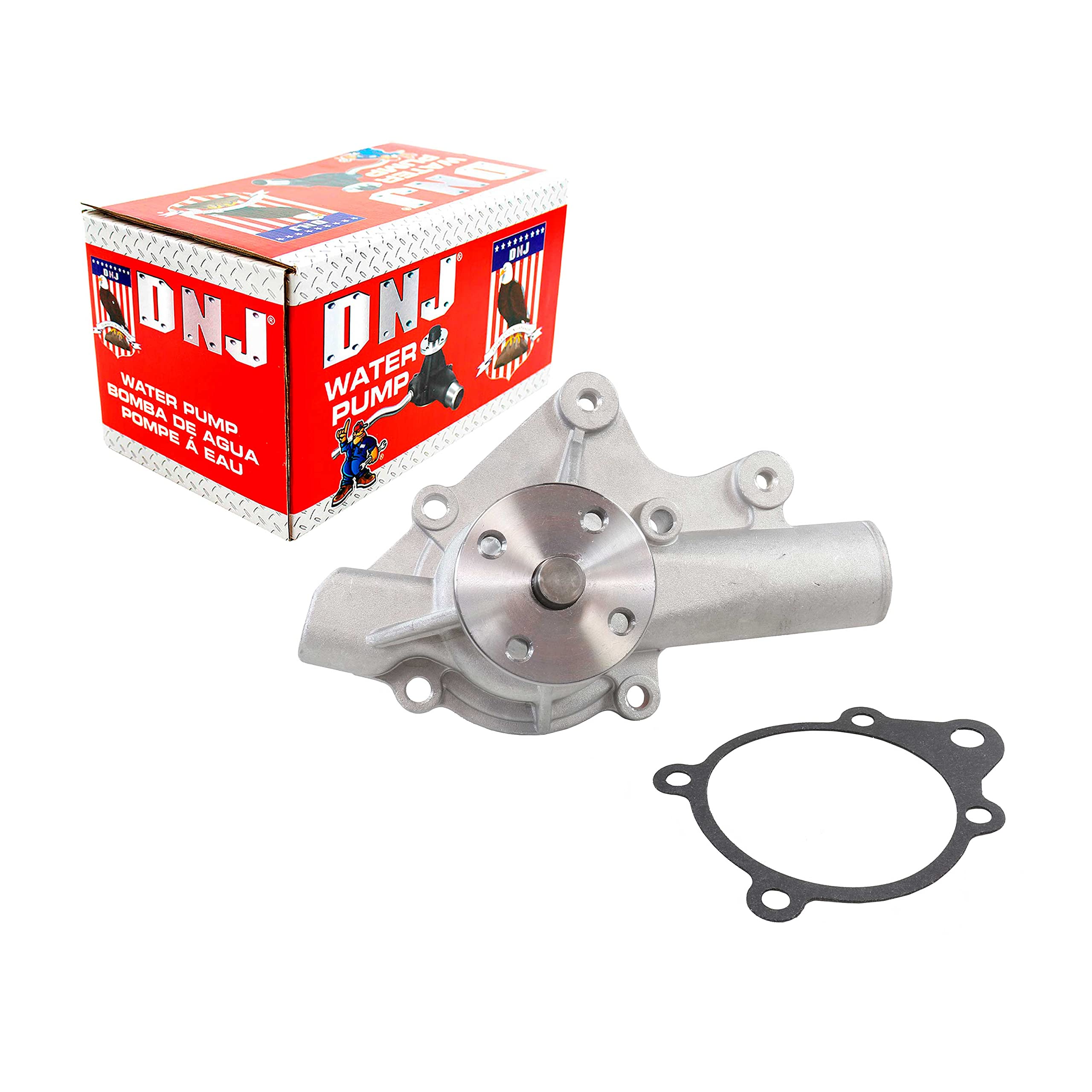 Dnj Wp4276 Water Pump For 81-90 Jeep/Wrangler, J10, Cj7, Grand Wagoneer, Wagoneer 4.2L L6 Ohv Naturally Aspirated