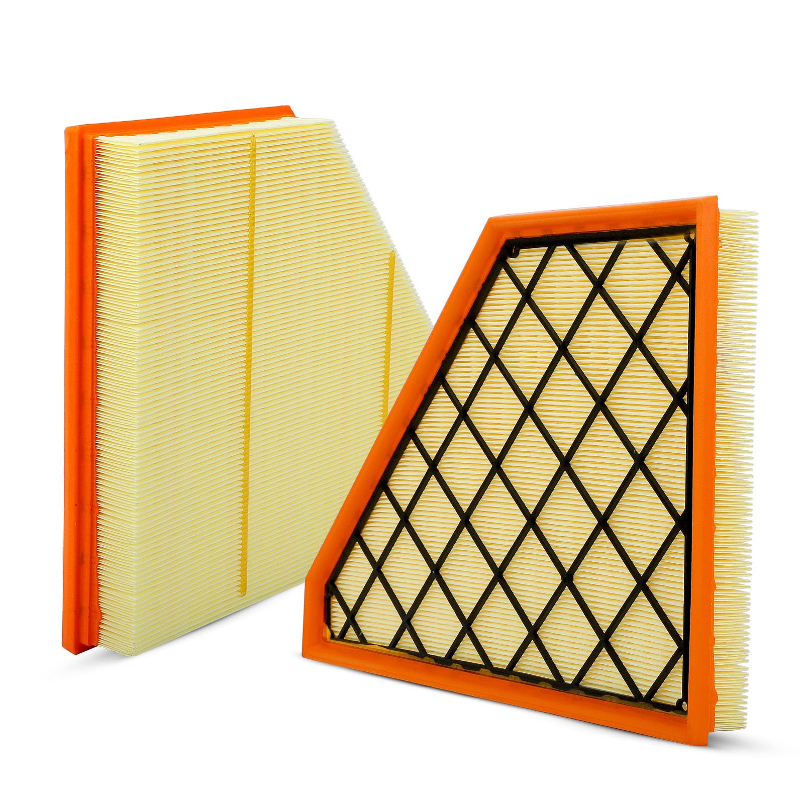 2Pcs Engine Air Filter Kit For 2017-2022 Gmc Acadia / 2018-2022 Buick Enclave/ 2018-2022 Chevy Traverse /2019-2022 Chevy Blazer