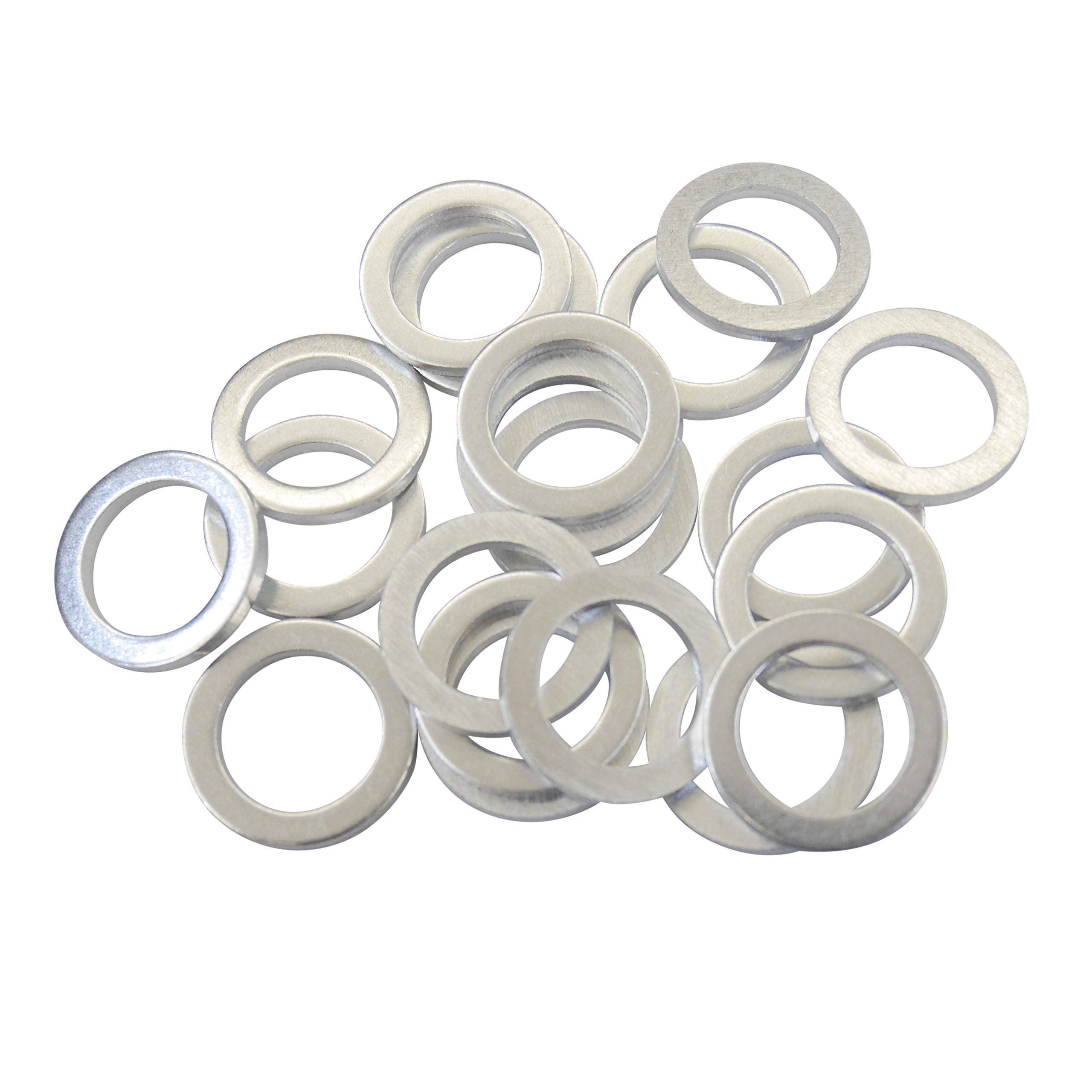 Mean Mug Auto 82521-15167A 20x Oil Pan Drain Plug Gaskets - Crush Washers - Compatible with Hyundai, Kia - Replaces OEM #: 21513-23001