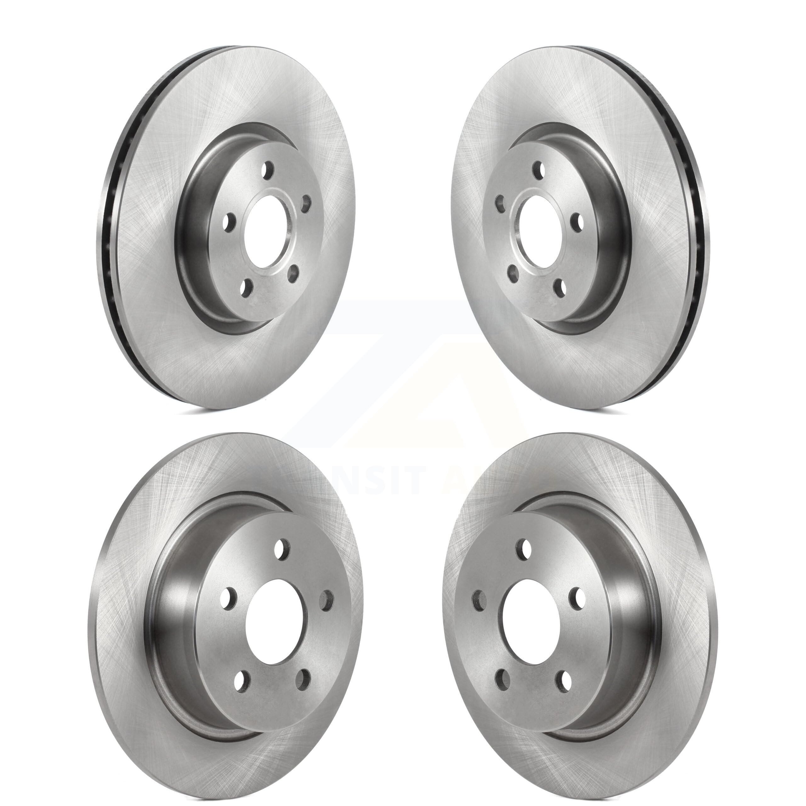 Front Rear Disc Brake Rotors Kit For Ford Transit Connect K8-102245