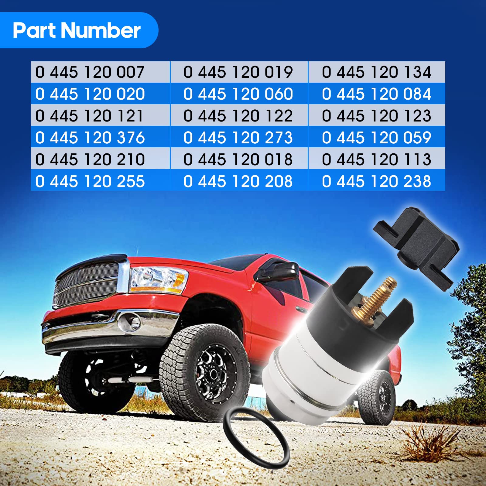 5.9L Common Rail Injector Firing Solenoid Fits For 2003-2008 Cummins By Folconroad [Us Warehouse]