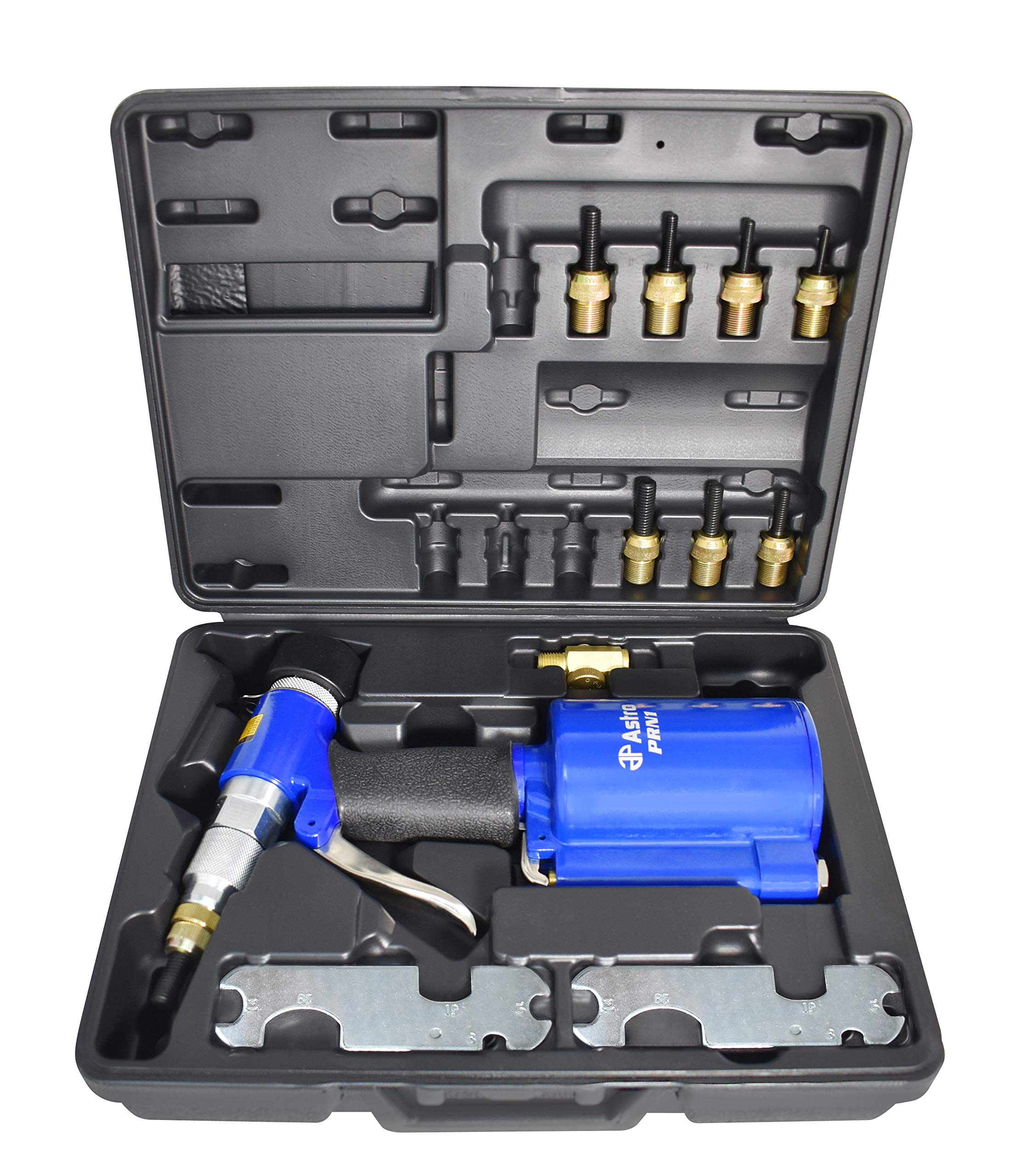 Astro Pneumatic Tool Prn1 3/8 Capacity Pneumatic Rivet Nut Setting Kit - Metric & Sae