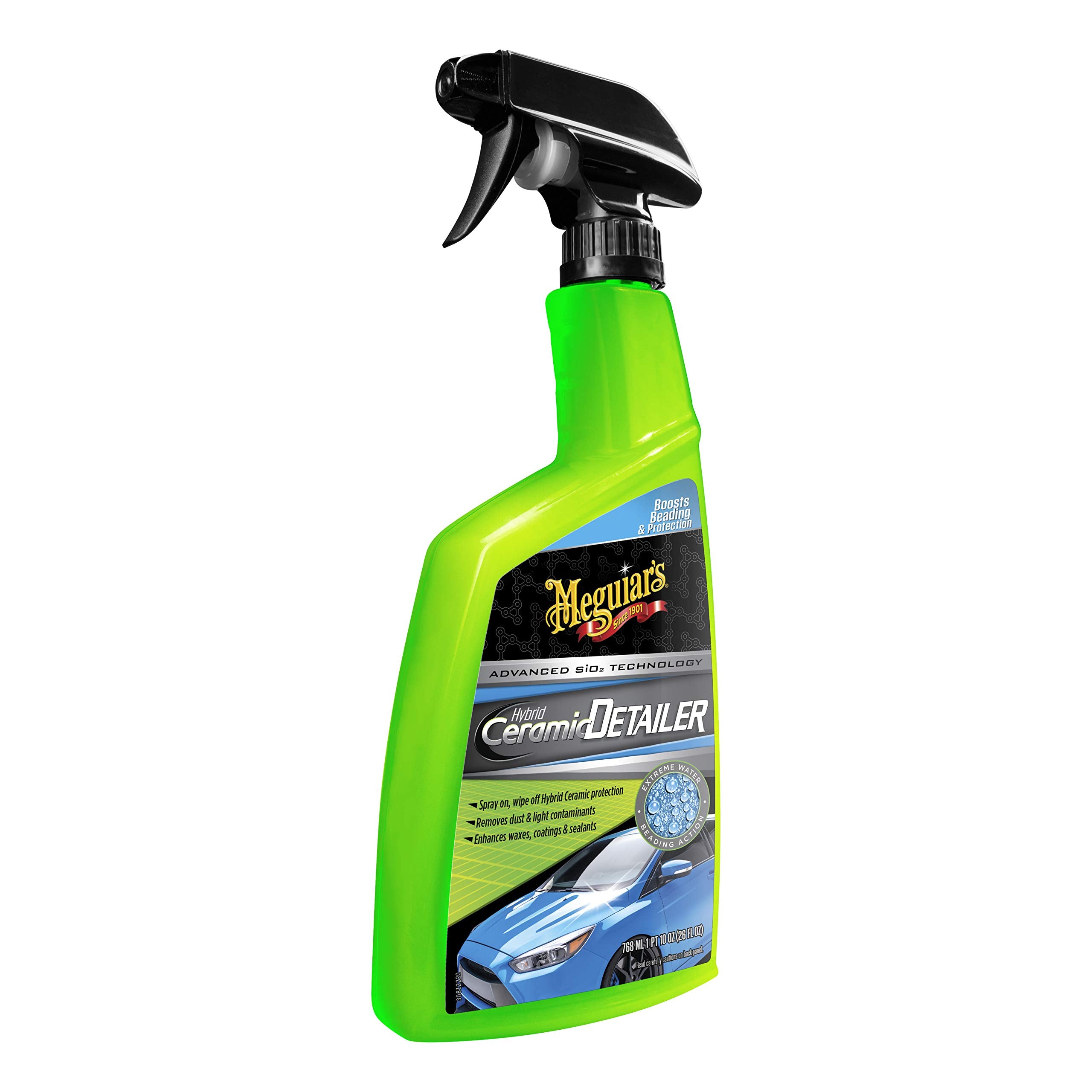Meguiar'S G200526Eu Hybrid Ceramic Detailer 768 Ml Enhances Wax, Coatings And Sealants