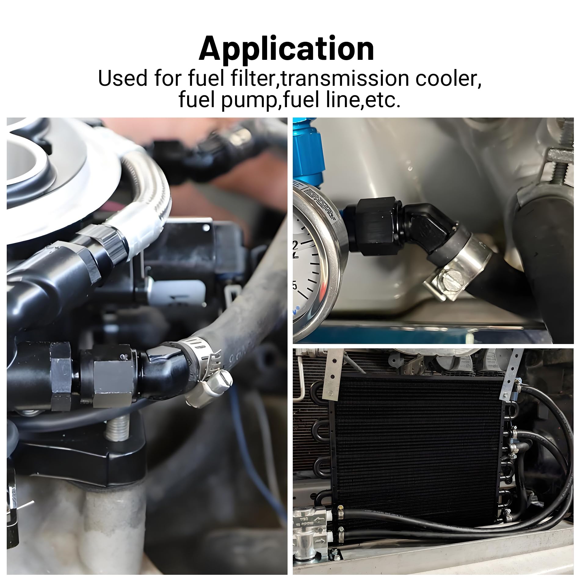 Evil Energy 10An Female To 3/4'' Barb Hose Fitting 45 Degree Swivel