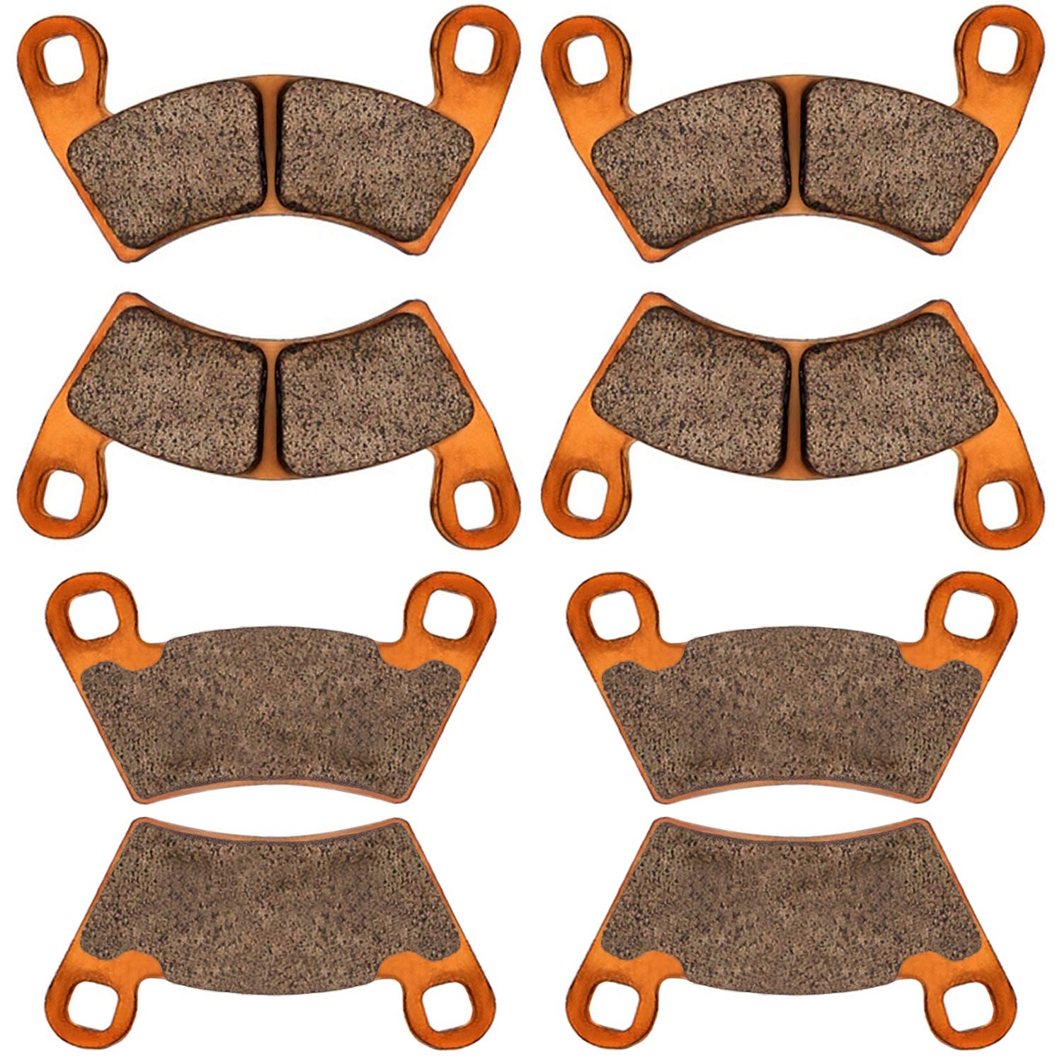 Zinger Brake Pads for 2012-2018 Polaris Ranger XP 900,2008-2013 Polaris Ranger 500 700 800, 2014-2017 Ranger Diesel,2010-2015 Ra
