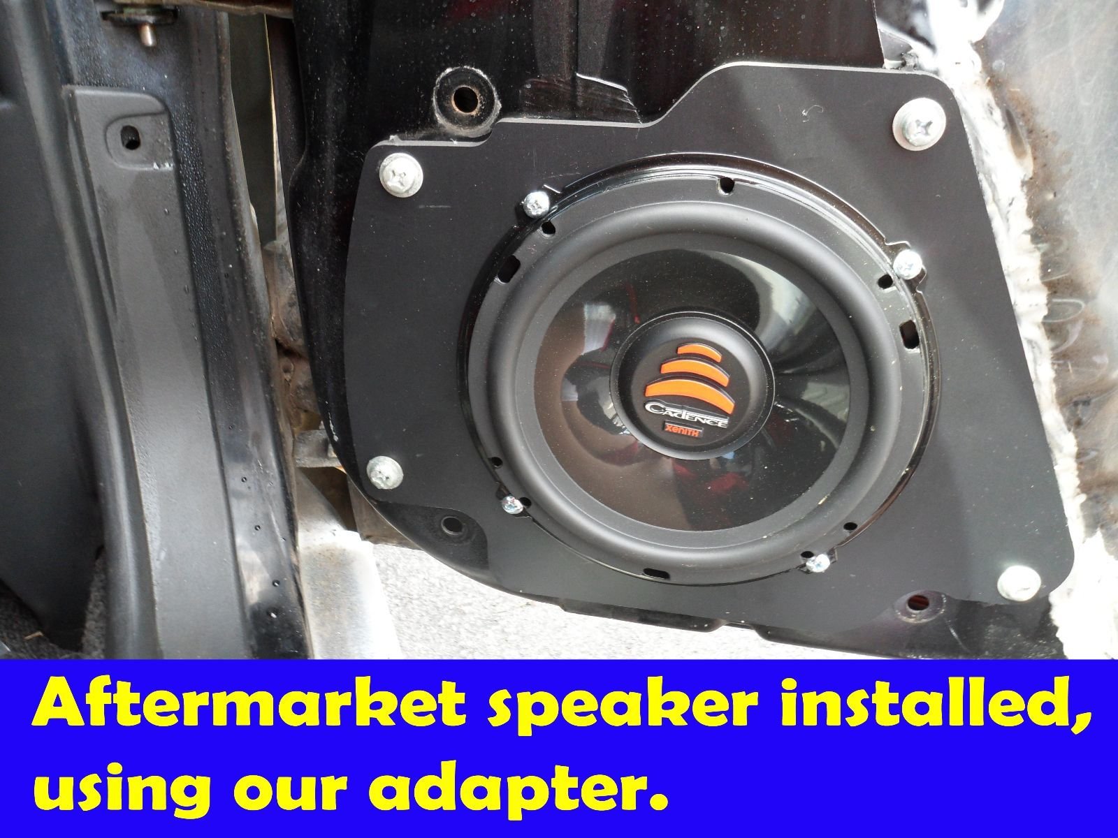 Front Door Speaker Adapter Spacer Rings -Fits 1989-1994 Nissan 240Sx Sak004_55-1 Pair