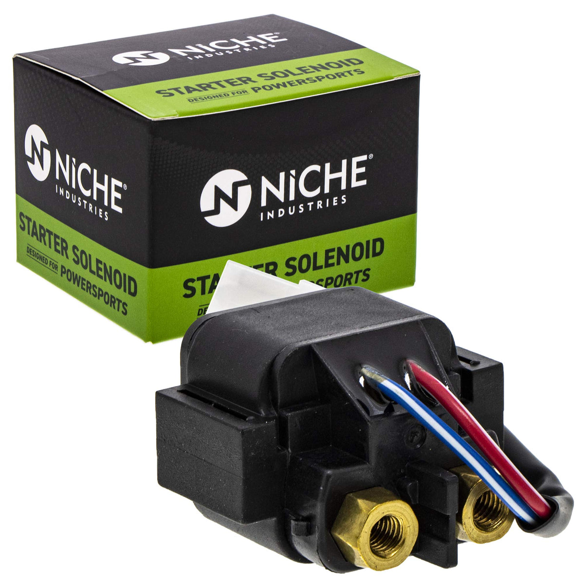 Niche Starter Solenoid Relay Switch For Yamaha 4Kb-81940-01-00 Kodiak 400 Big Bear Wolverine 350 Timberwolf 250 4Kb-81940-00-00