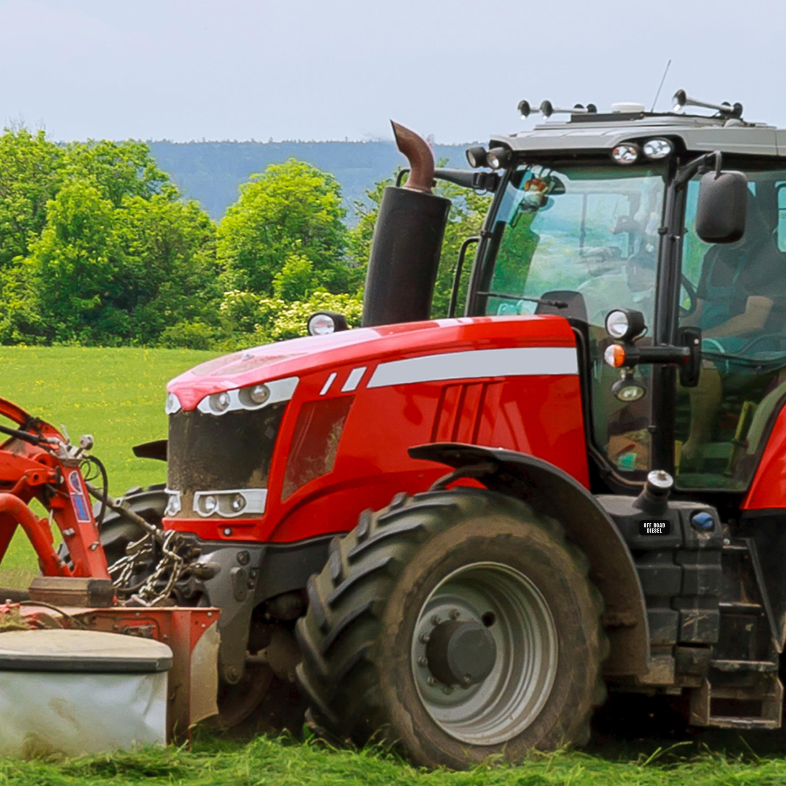 Off Road Diesel Sticker - Tractors, Construction, Agriculture, And Heavy Equipment - Weather Proof, Extreme Stick, Commercial Gr