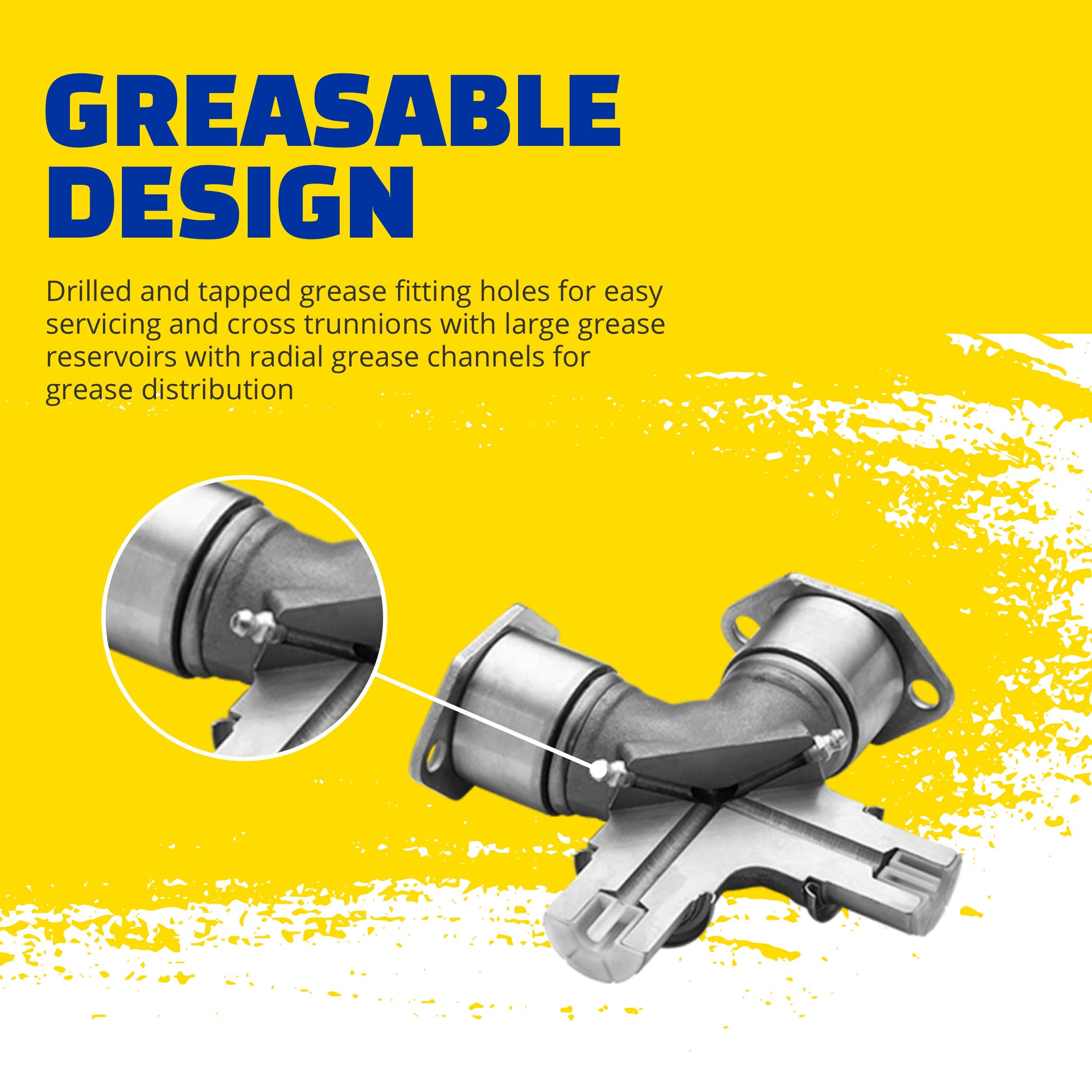 Moog 479 Greaseable Premium Universal Joint For Ram 2500