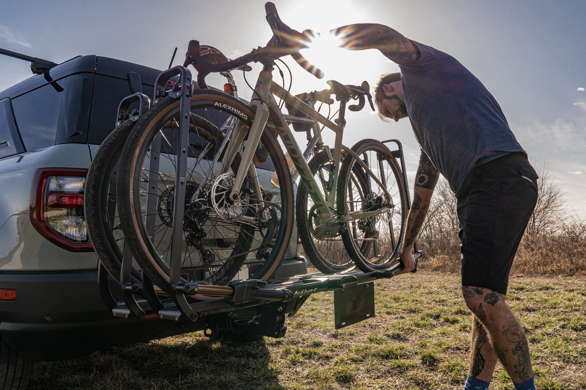 Kuat Piston Pro X License Plate Mount - Black