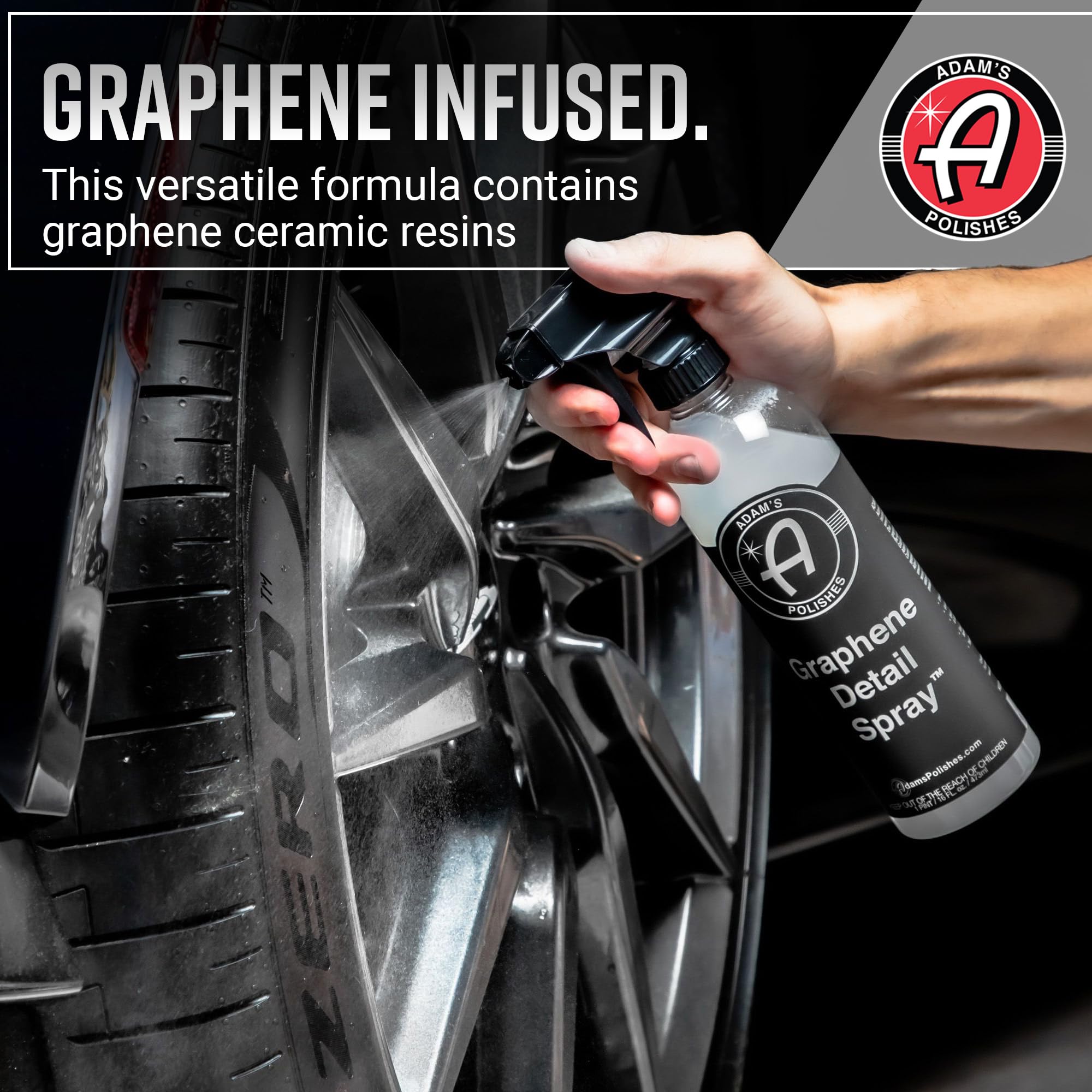 Adam'S Polishes Graphene Detail Spray (5 Gallon) - Extend Protection Of Waxes, Sealants, & Coatings | Waterless Detailer Spray F