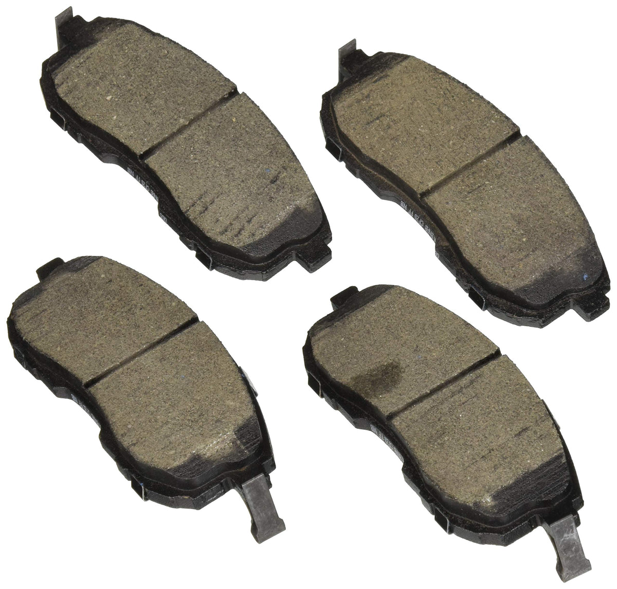 BOSCH BE815AH Blue Ceramic Disc Brake Pad Set with Hardware - Compatible with Select Infiniti I35; Nissan Altima, Juke, Maxima, 