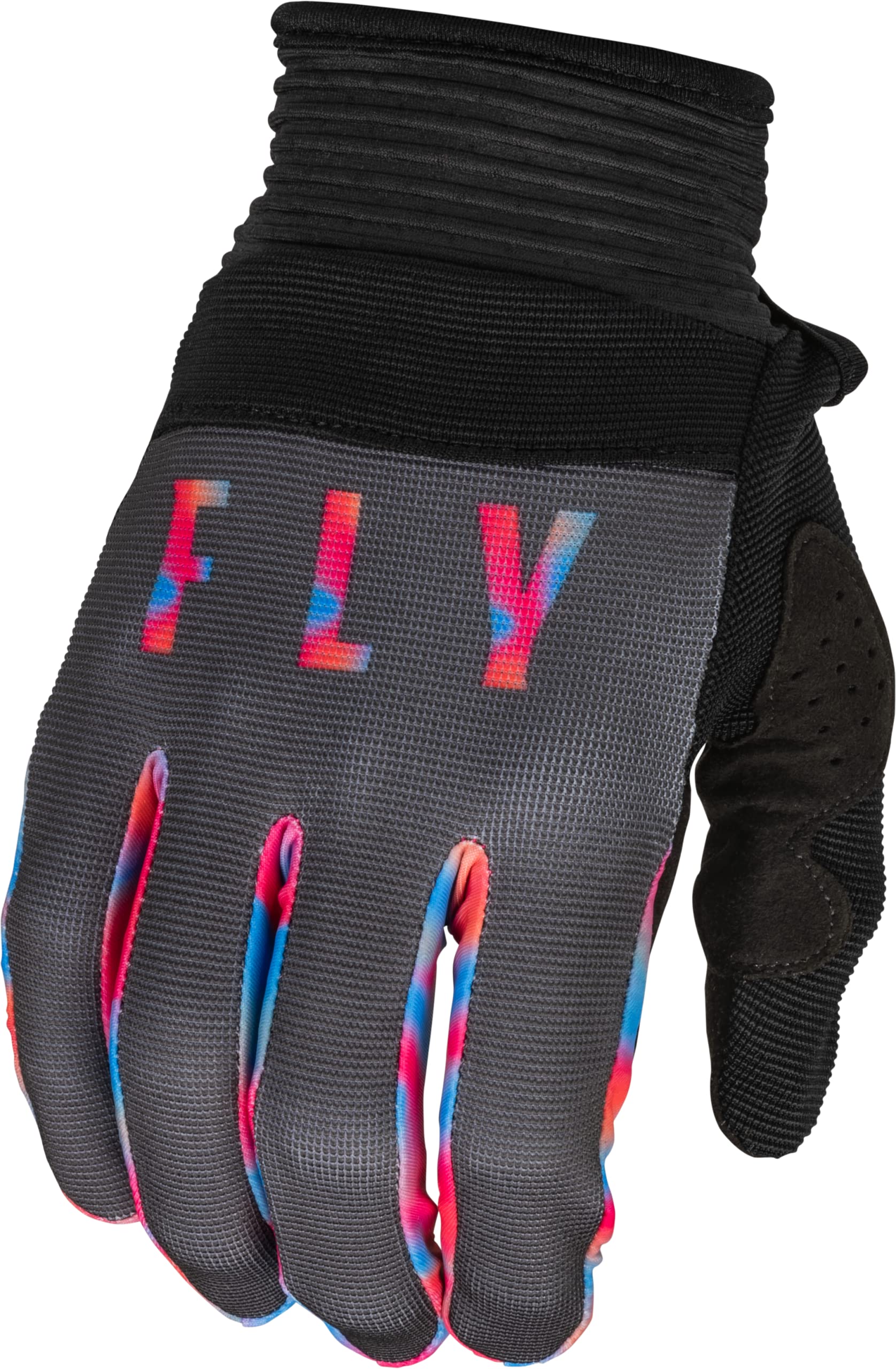 Fly Racing 2023 Adult F-16 Gloves (Grey/Pink/Blue, Xx-Large)