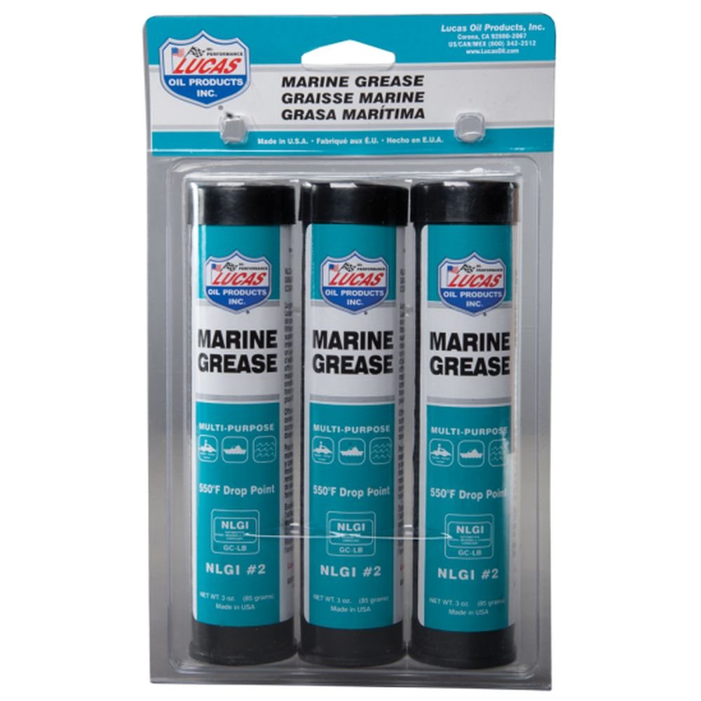Lucas Oil 10682 Marine Grease - 3 Ounce (Pack Of 3)