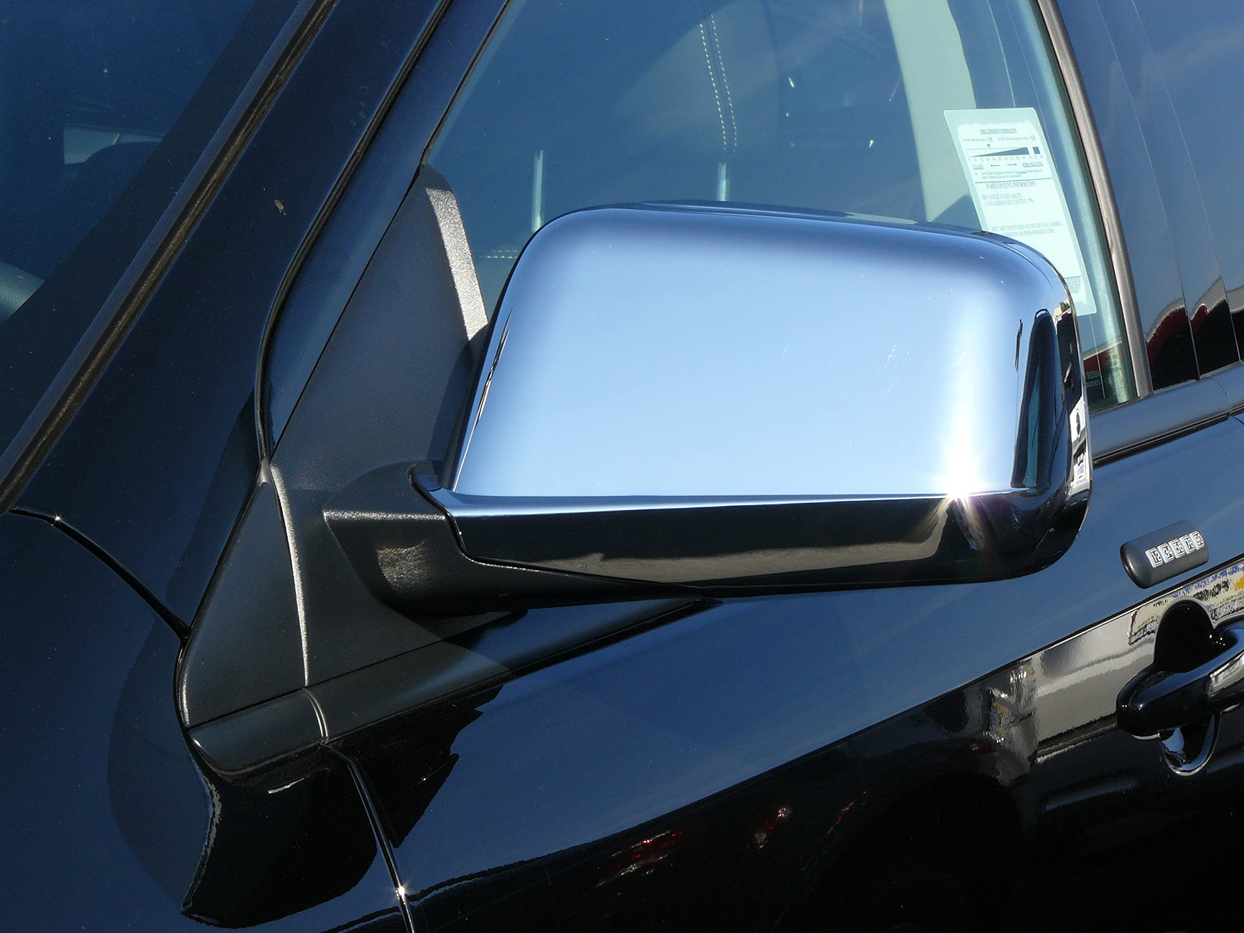 Tfp (550 Mirror Insert Accent, Chrome - Compatible With Ford/Lincoln 07-10 Edge/Mkx