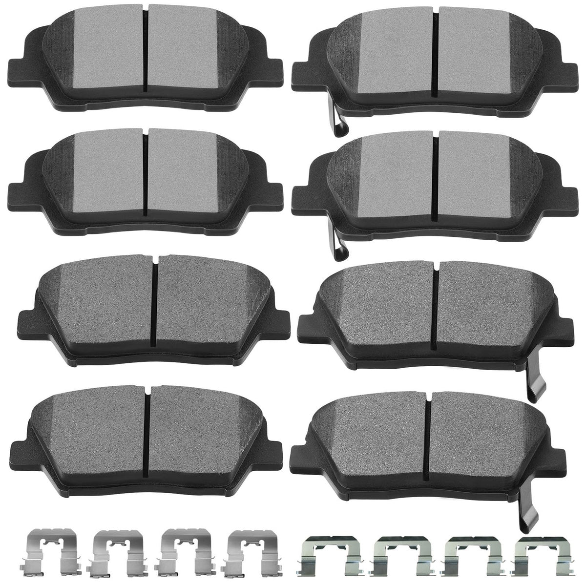 Scitoo D1432 D1439 Front Rear Brake Pads Sets Fit For Hyundai Santa Fe 2010-2012,For Hyundai Santa Fe Sport 2013-2014,For Kia So