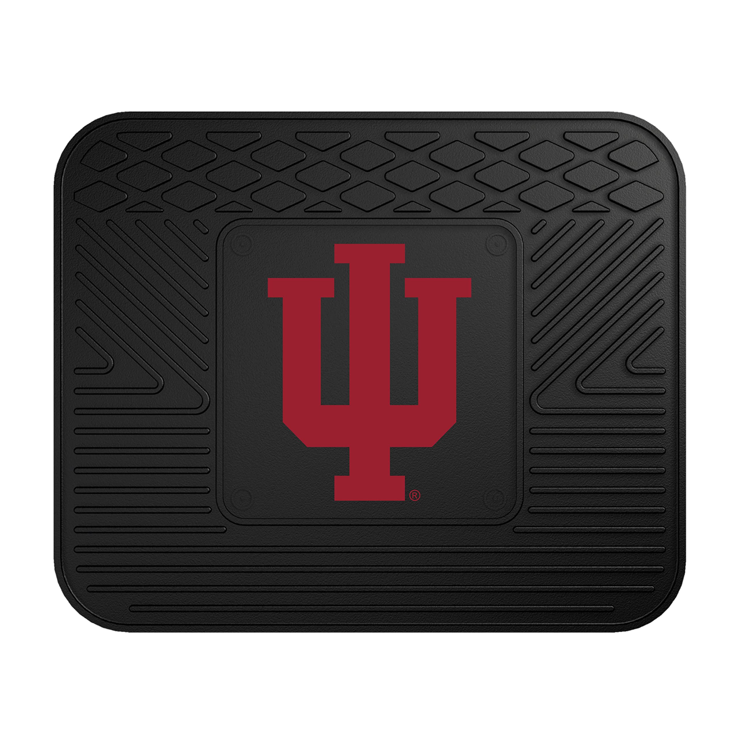 Fan Mats 10061 IU - Indiana University Hoosiers 14 x 17 Vinyl Utility Mat (1 each)