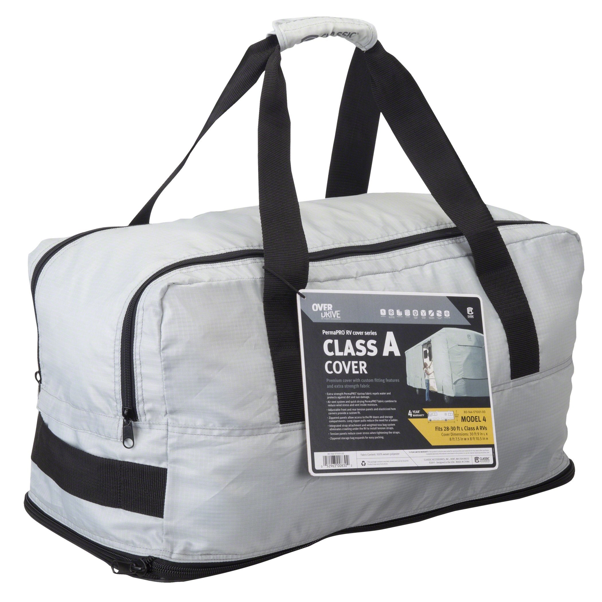 Classic Accessories Over Drive Permapro Deluxe Water-Repellent Camper Cover, Fits 10' - 12' Campers