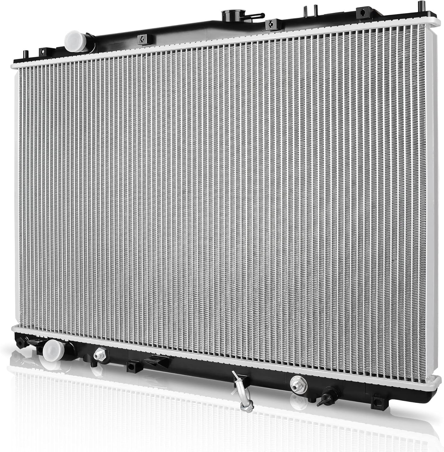 Dwvo Radiator Complete Radiator Compatible With 2003-2006 Acura Mdx 2005 Pilot 3.5L V6 Aluminum Radiator