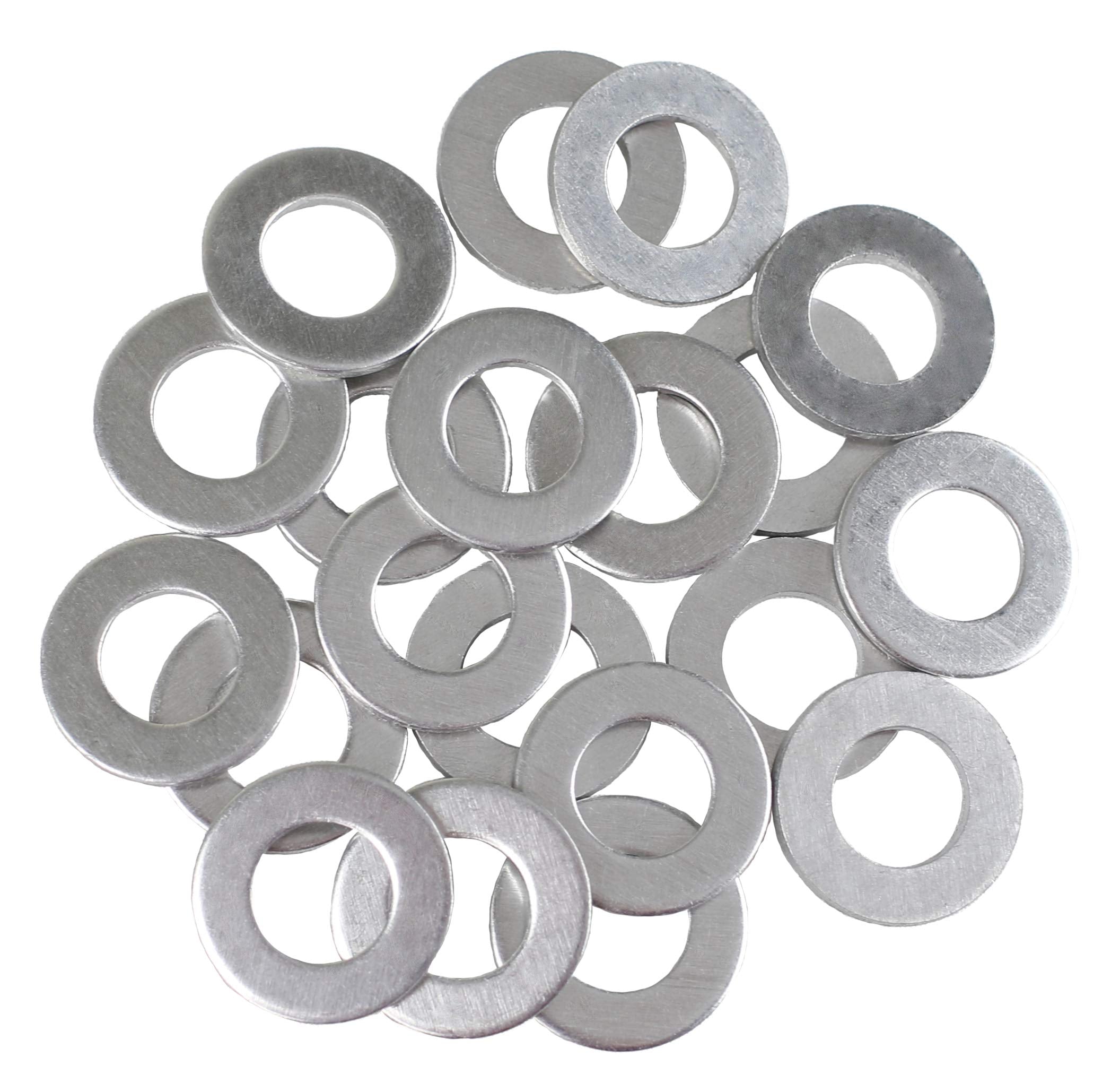 Votex - Made In Usa - M12 12Mm Oil Drain Plug Crush Washer Gasket Seal Ring - Oil/Coolant - Aluminum - 20 Pack - Acwm12