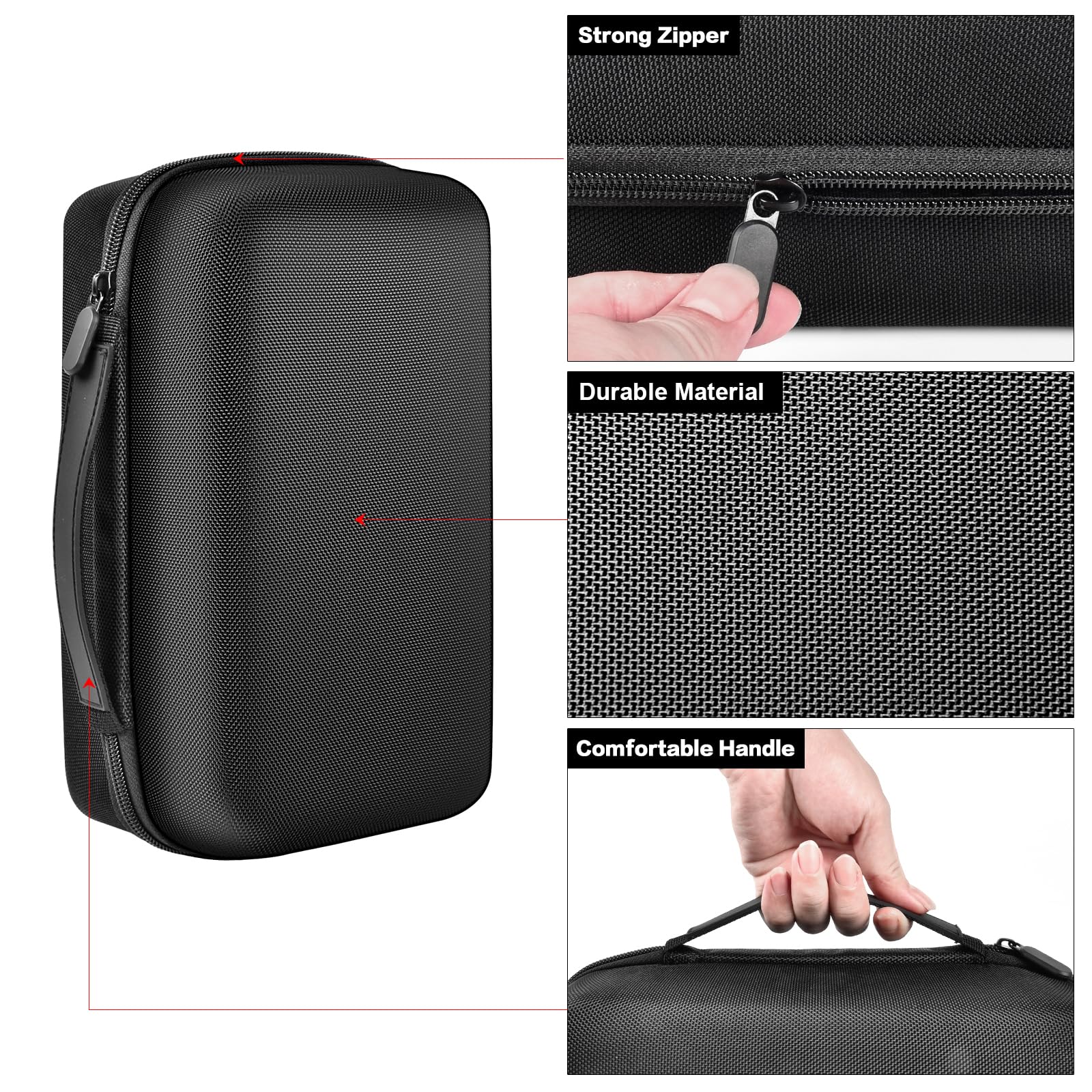 Case For Halo Bolt 58830/57720/ Air 58830/ Acdc Max 55500 Mwh/ Air + Portable Emergency Power Kit, Storage Holder For Air Nozzle