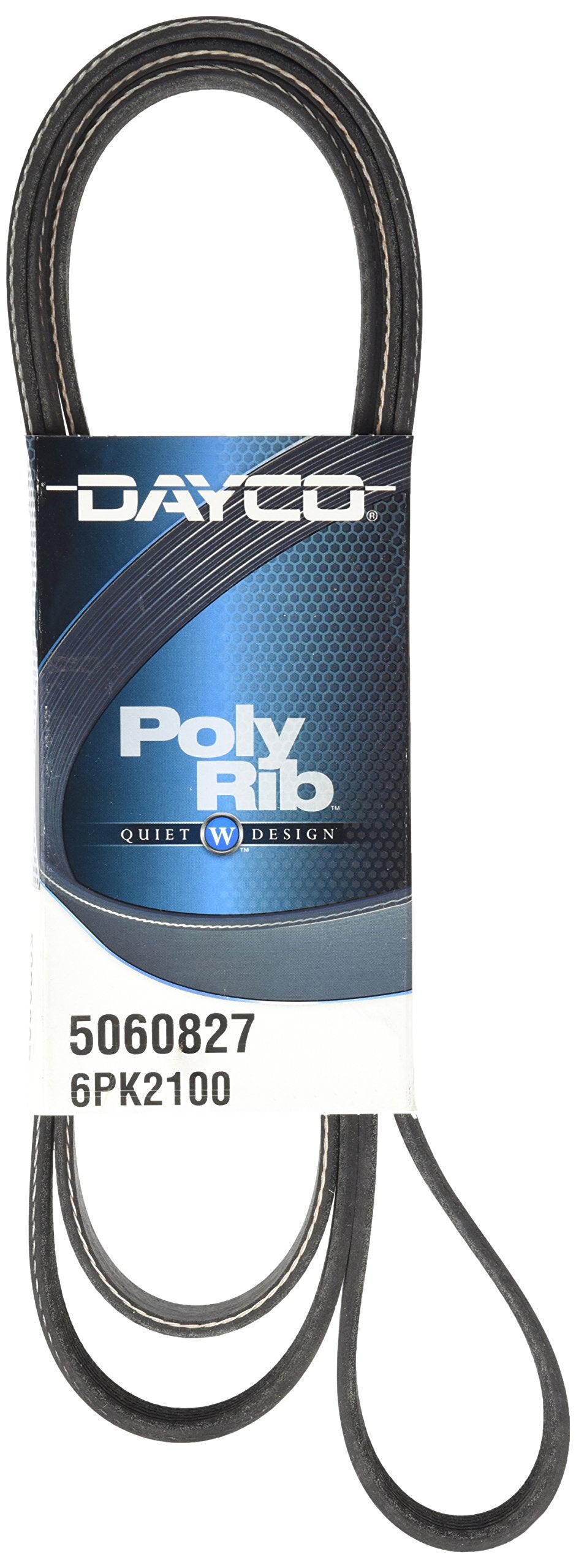 Dayco 5060827 Serpentine Belt , Black