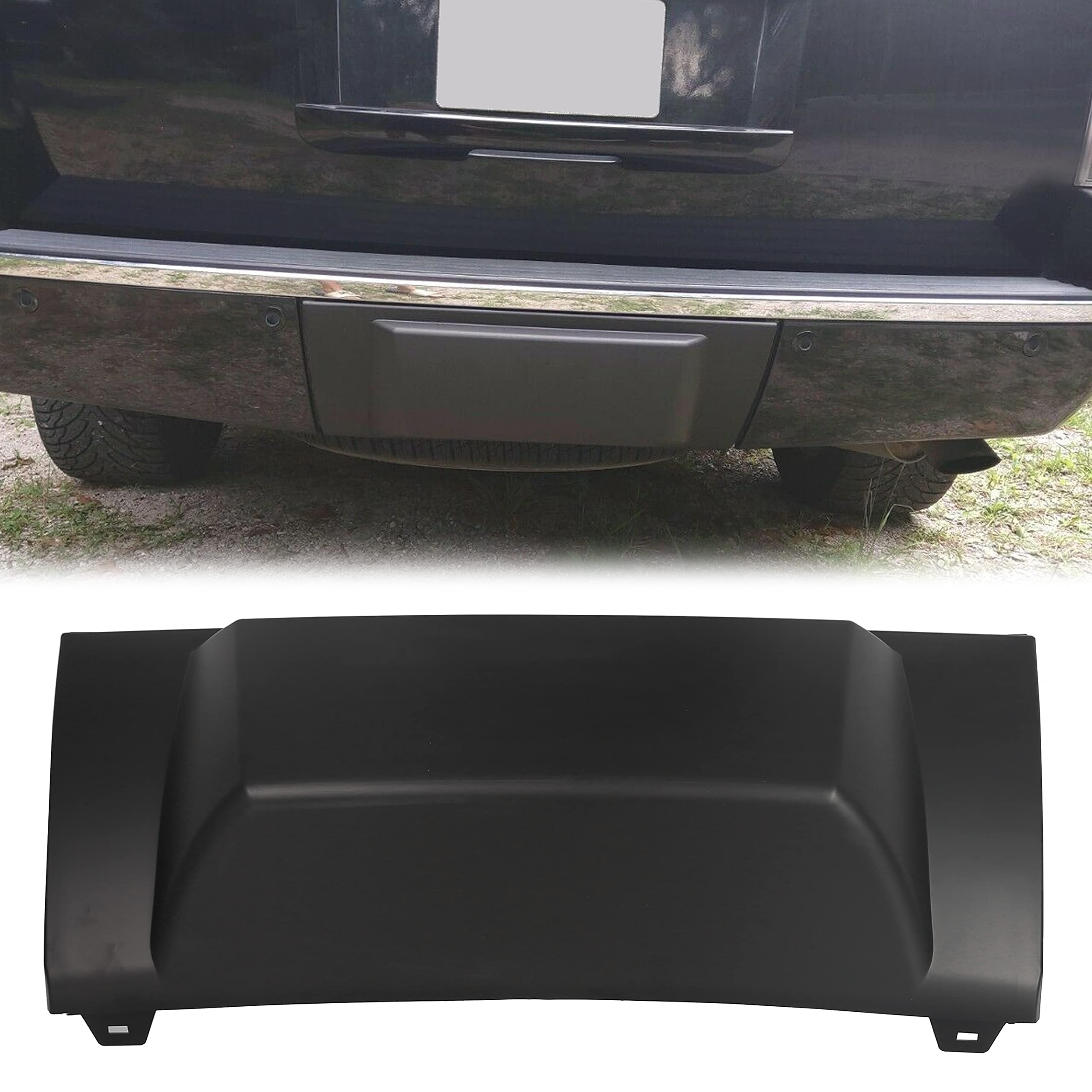 KUAFU Rear Bumper Trailer Hitch Cover Compatible with 2007-2014 Cadillac Escalade/GMC Yukon/Chevy Tahoe/Suburban 1500 Replacemen