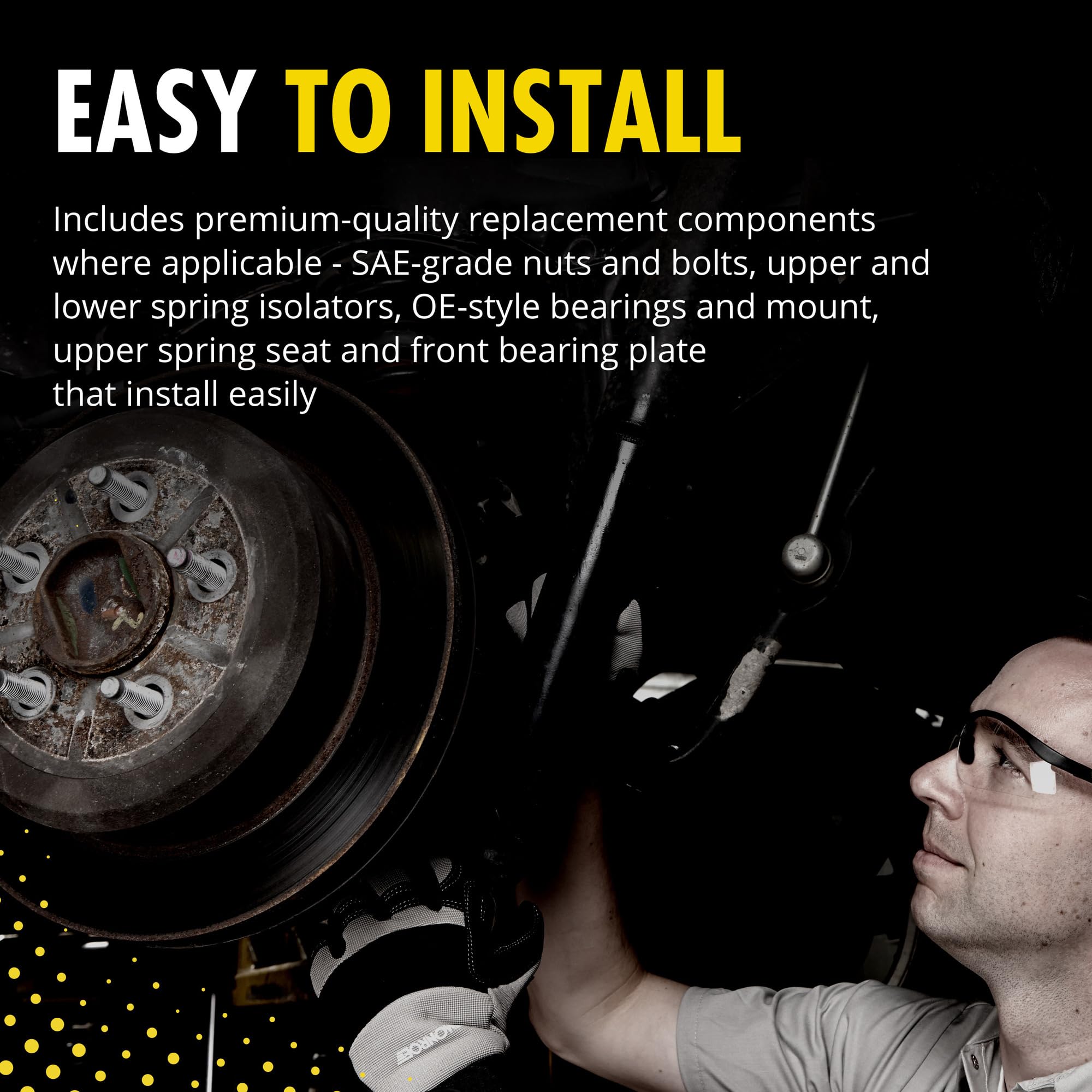 Monroe Shocks & Struts Strut-Mate 902949 Suspension Strut Mount