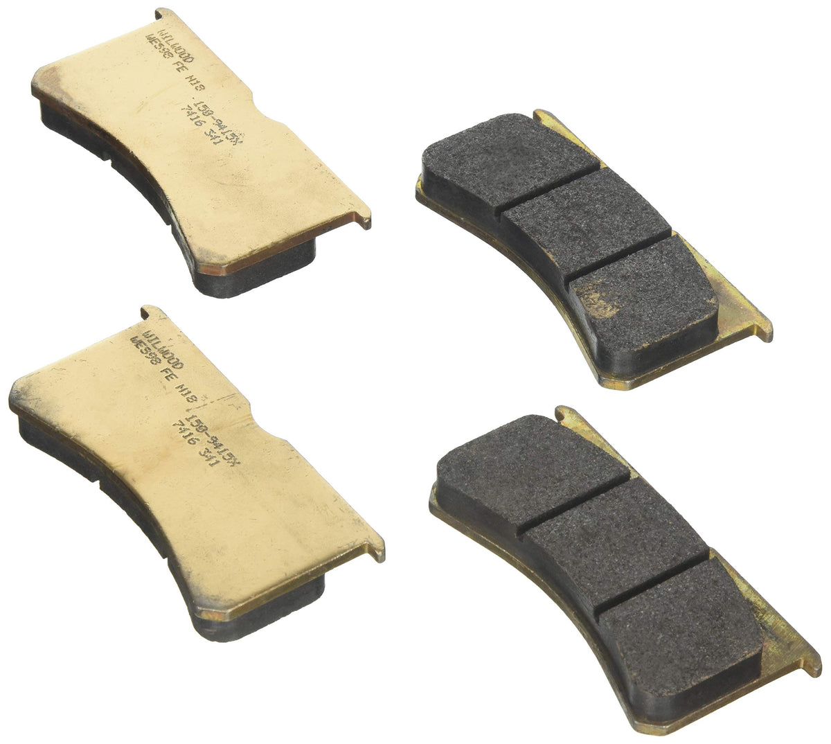Wilwood 150-9415K Pad Set (Bp-20 ; 7416, Fnsl4/6, Bnsl4/6), 1 Pack
