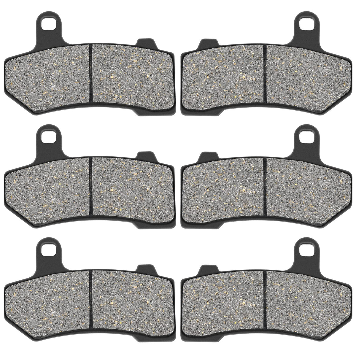 Ahl Motorcycle Front And Rear Braking Pads Kits Set For 2008-2014 Flhtcu Ultra Classic Electra Glide Harley Touring Flhx Street Glide Touring Flhtcu Ultra Classic Electra Glide 2008-2015