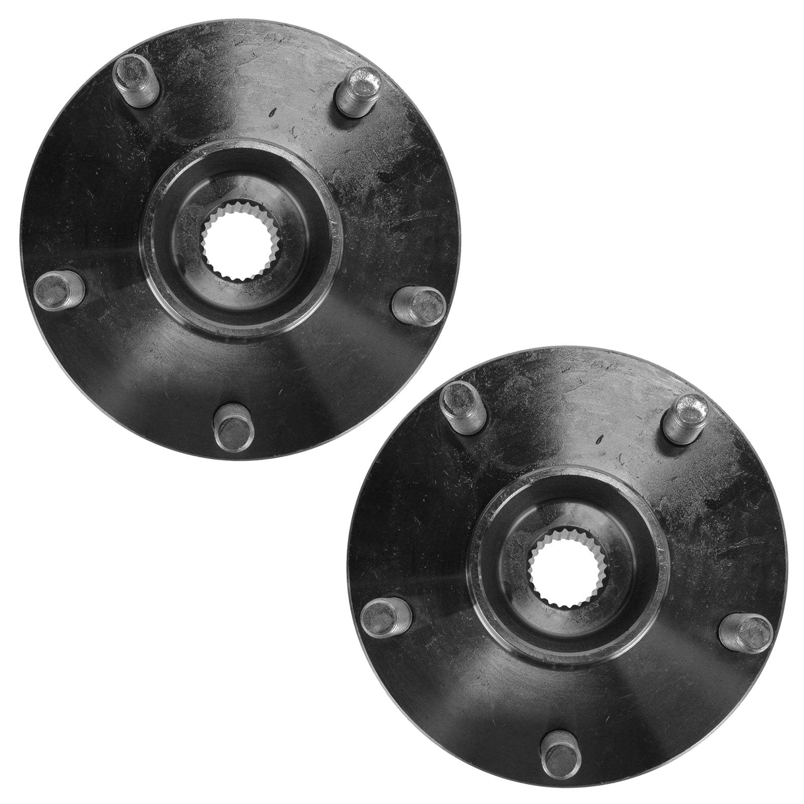 Trq Rear Wheel Hub Bearings Assembly Set Compatible With 2007-2013 Suzuki Sx4