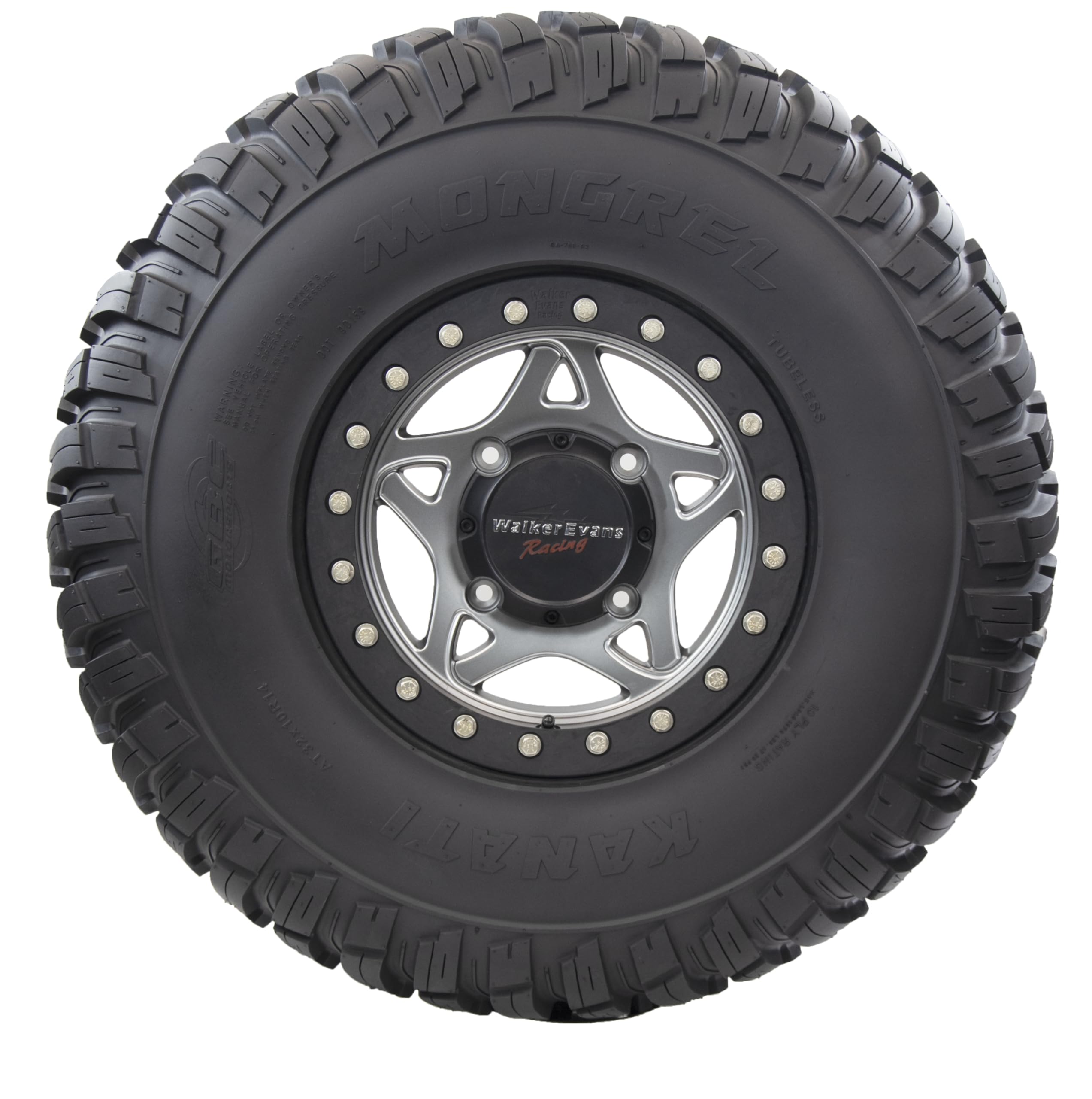 Gbc Mongrel 27X11-12 10-Ply Rated Dot Radial All-Terrain Atv/Utv (Tire Only)