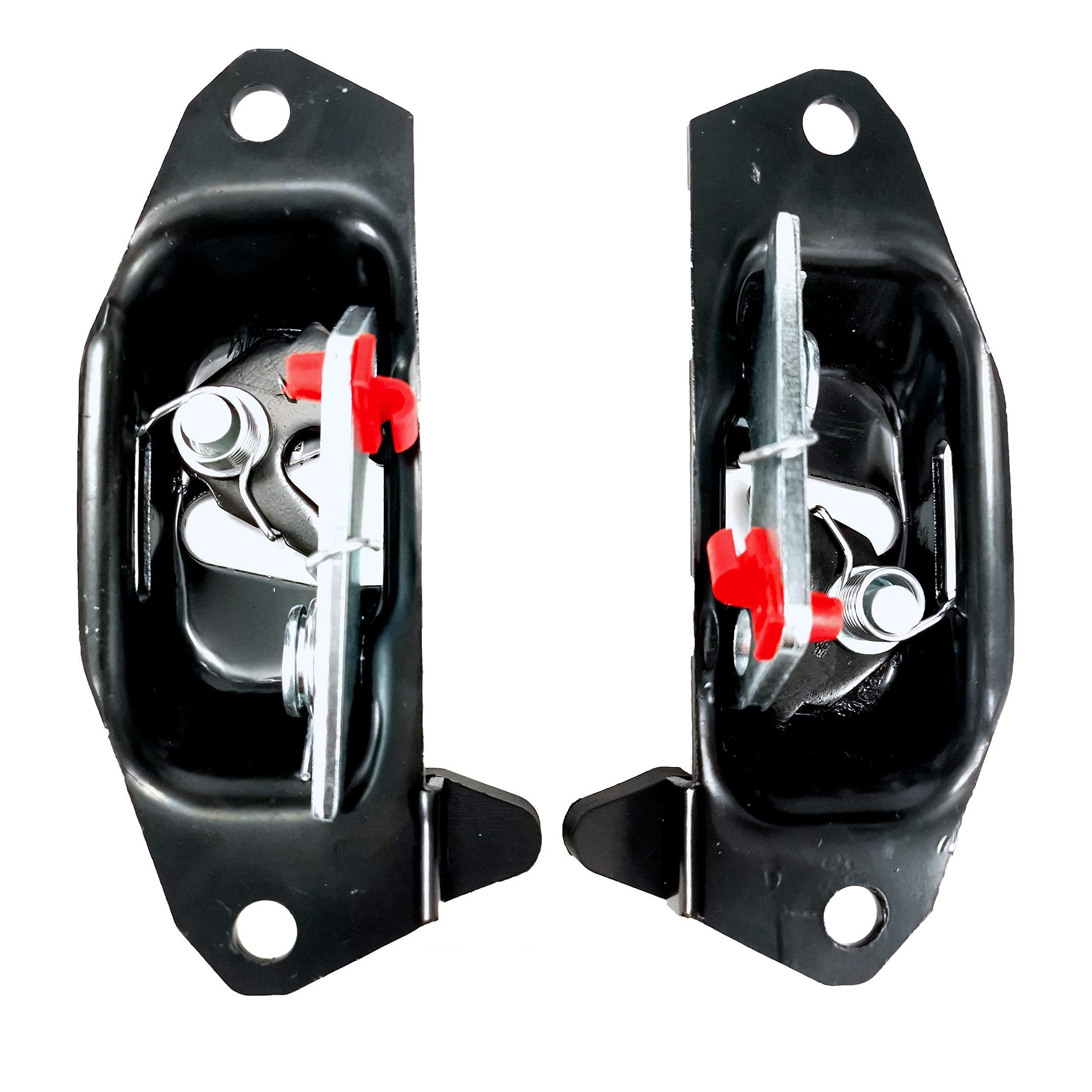 Left Right Tailgate Latch Lever For 1999-2007 Chevy/Chevrolet Silverado 1500 2500 3500 &Hd Series, Avalanche 1500 2500 3500 &Gmc Sierra 1500 2500 3500 &Cadillac Escalade Ext, Replace 15921948 15921949