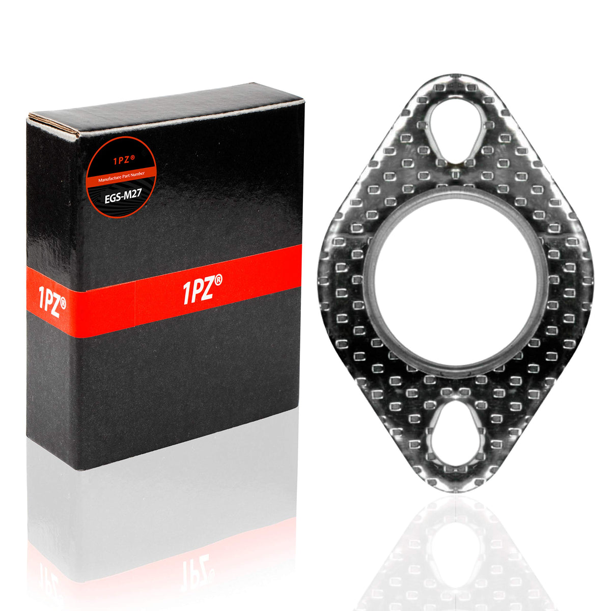 1Pz Egs-M27 Exhaust Gasket For Gy6 49Cc 50Cc 70Cc 90Cc 110Cc 125Cc 150Cc Scooter Moped Motorcycle Go Kart Atv Quad 4Wheeler Dune