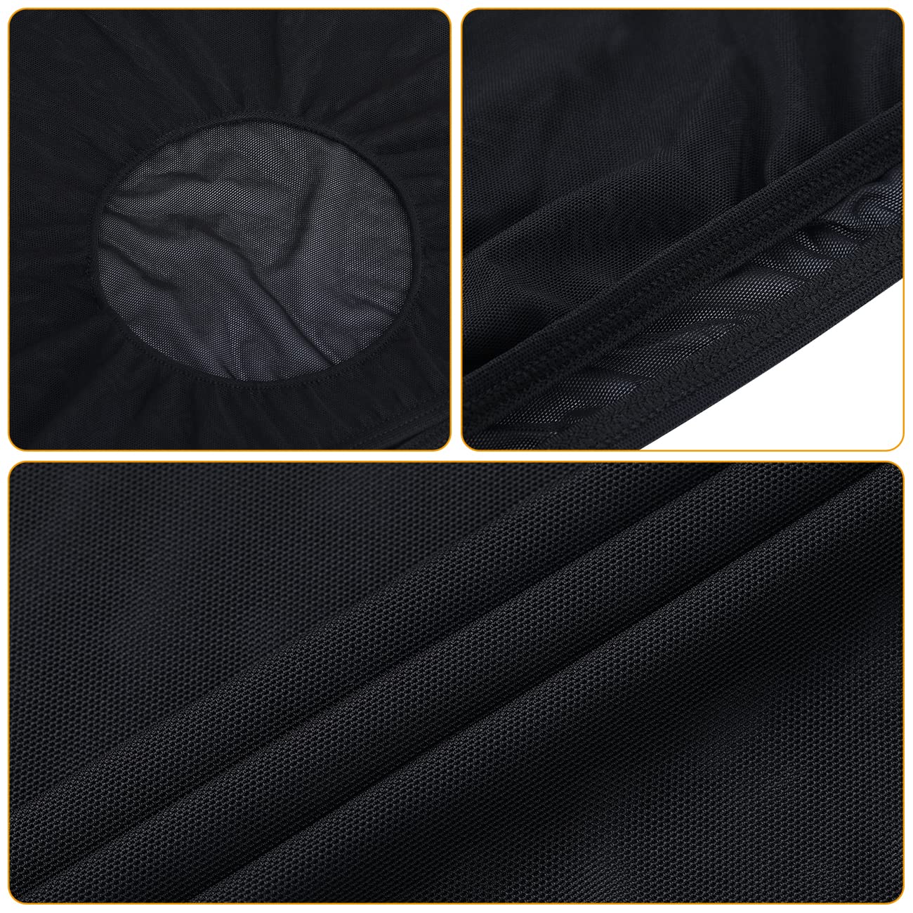2 Pack Car Driver Side Window Sun Shade Universal Car Side Window Screen For Camping-Fit Most Sedans, Compact Suvs