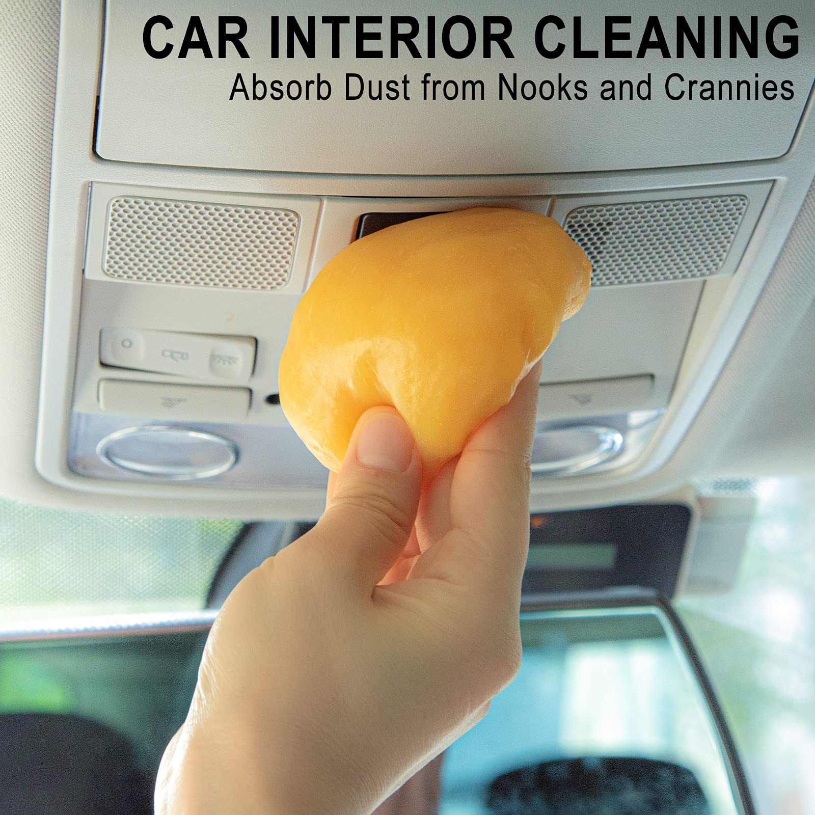 Ticarve Cleaning Gel For Car Putty Car Slime Cleaning Car Putty Detail Car Interior Cleaner Automotive Cleaning Kits Keyboard Cl