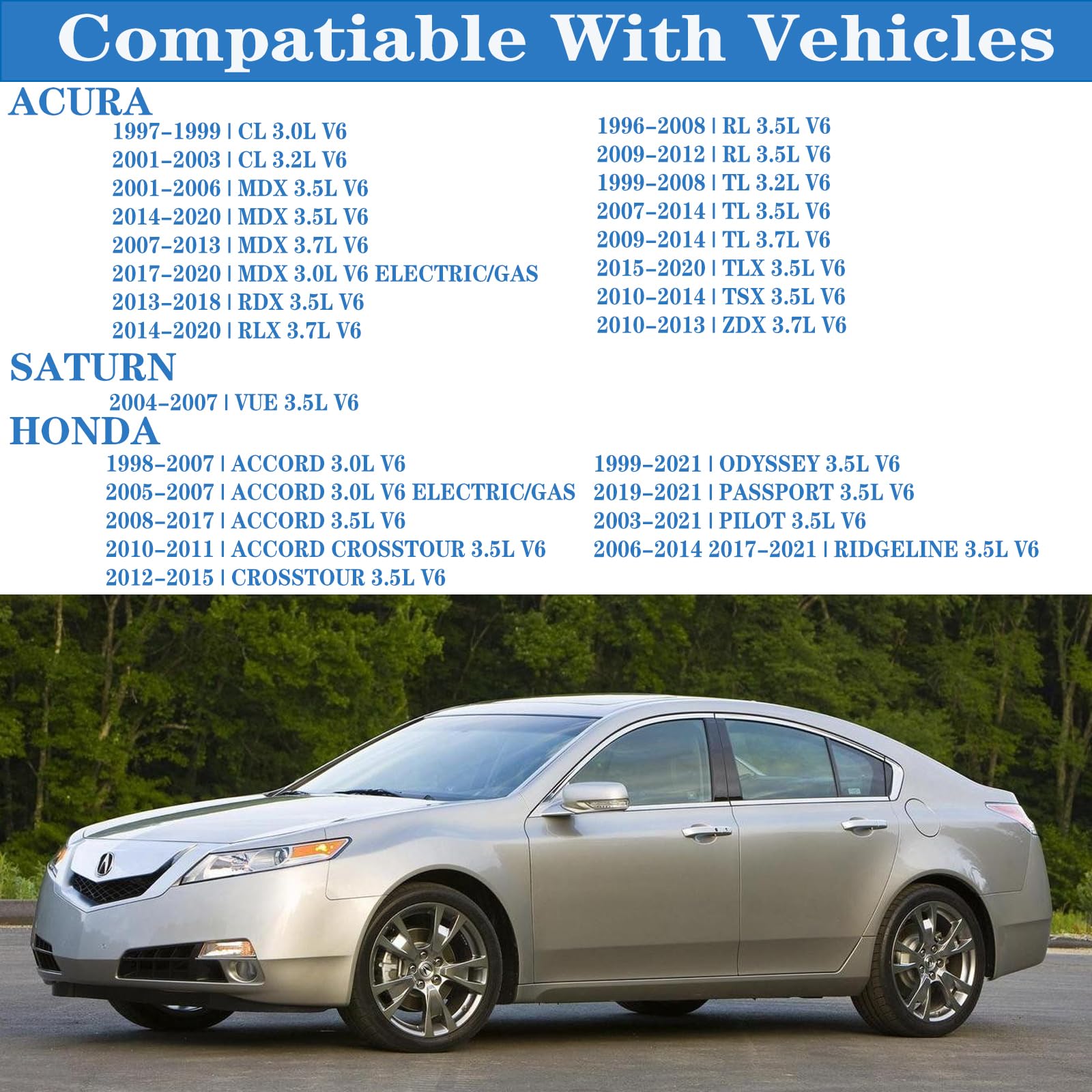 15825-P8A-A01 36172-P8A-A01 for Honda Pilot 3.5 Oil Filter Adapter Gasket,97-21 Accord Crosstour Passport Odyssey Acura CL MDX R